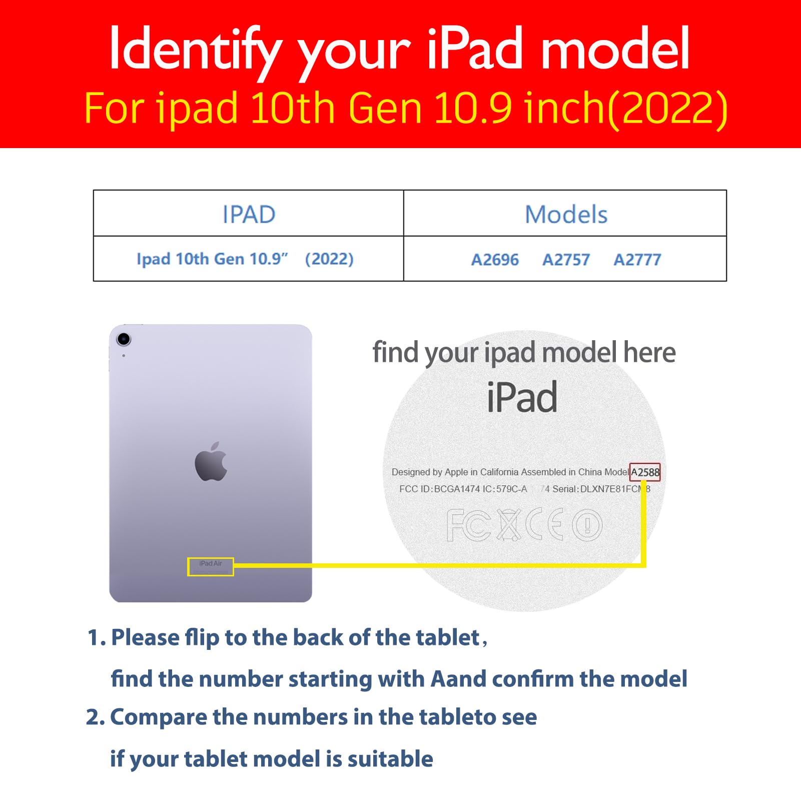 Nanruil For Ipad 10Th Generation Case 2022 And Ipad 10Th Gen 10.9 Inch Genuine Leather Cover Protective Shell,Built In Pencil Ho