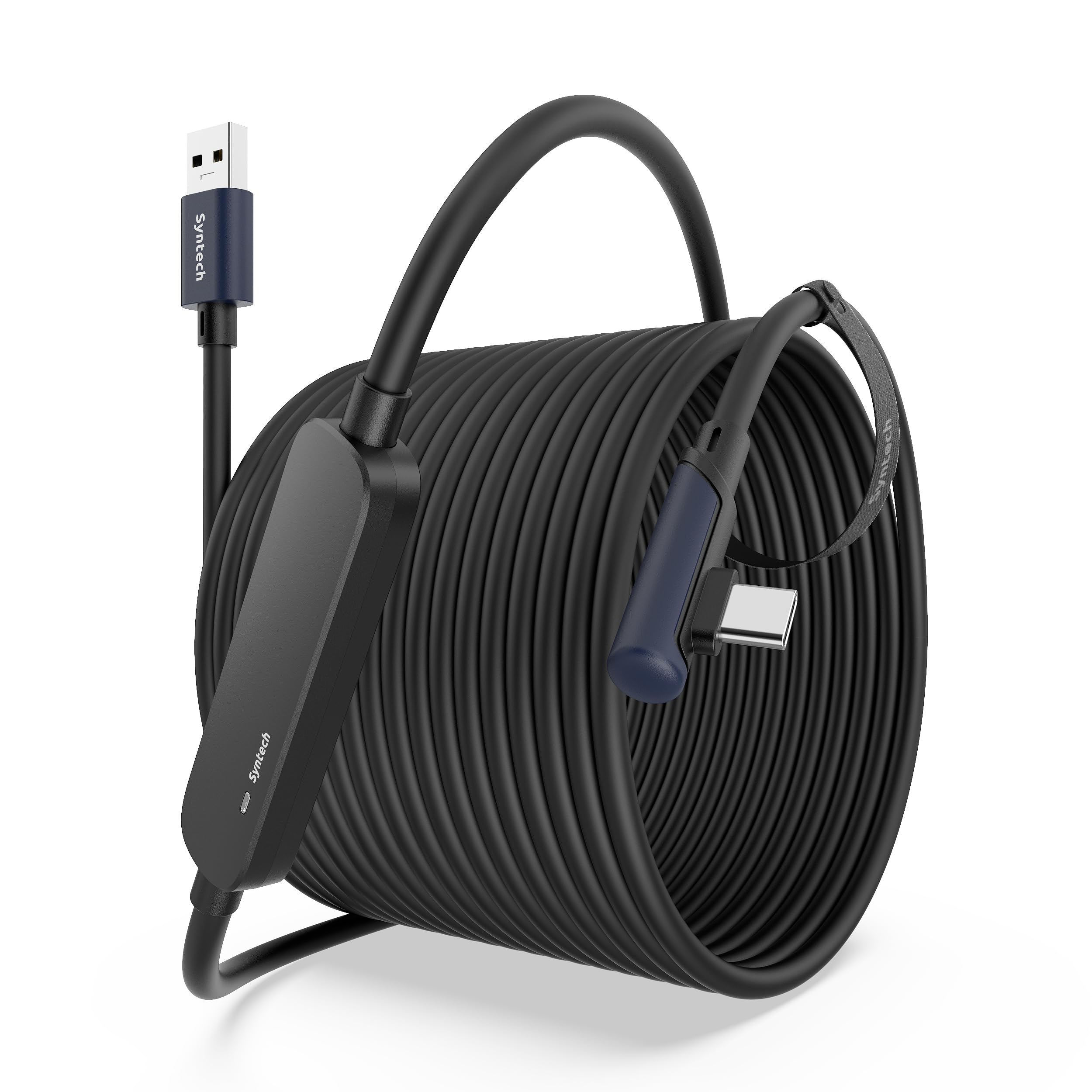 Syntech Link Cable 33 FT with Signal Booster Compatible with Meta/Oculus Quest 3, Quest2/Pro/Pico4 Accessories and PC/SteamVR, H