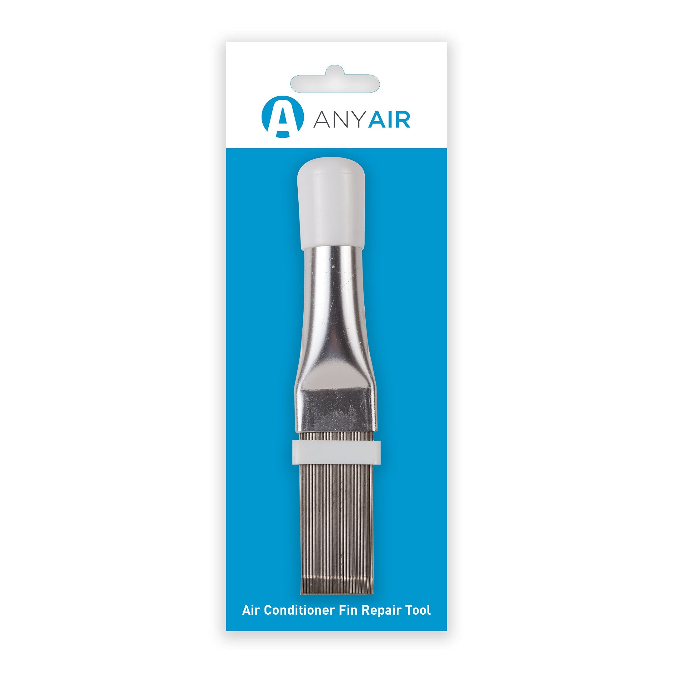 AnyAir Fin Comb, Steel Brush for Air Conditioner, Cooler or Radiator, Heavy Duty AC Fin Comb, Silver