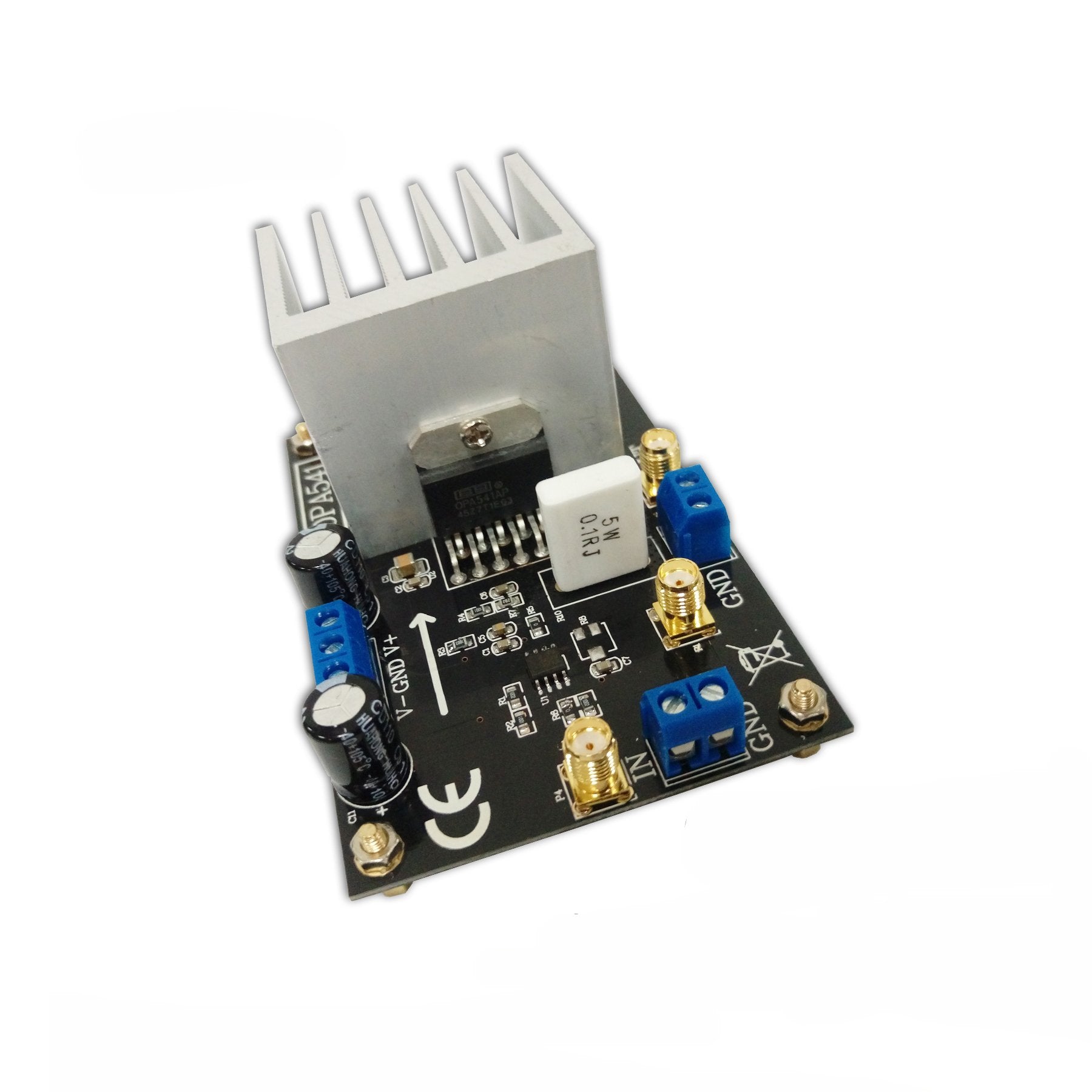 Taidacent Opa541 Op Amp High Power Monolithic Operational Amplifier 5A Current High Voltage Audio Amplifier Sound Amplifier Board