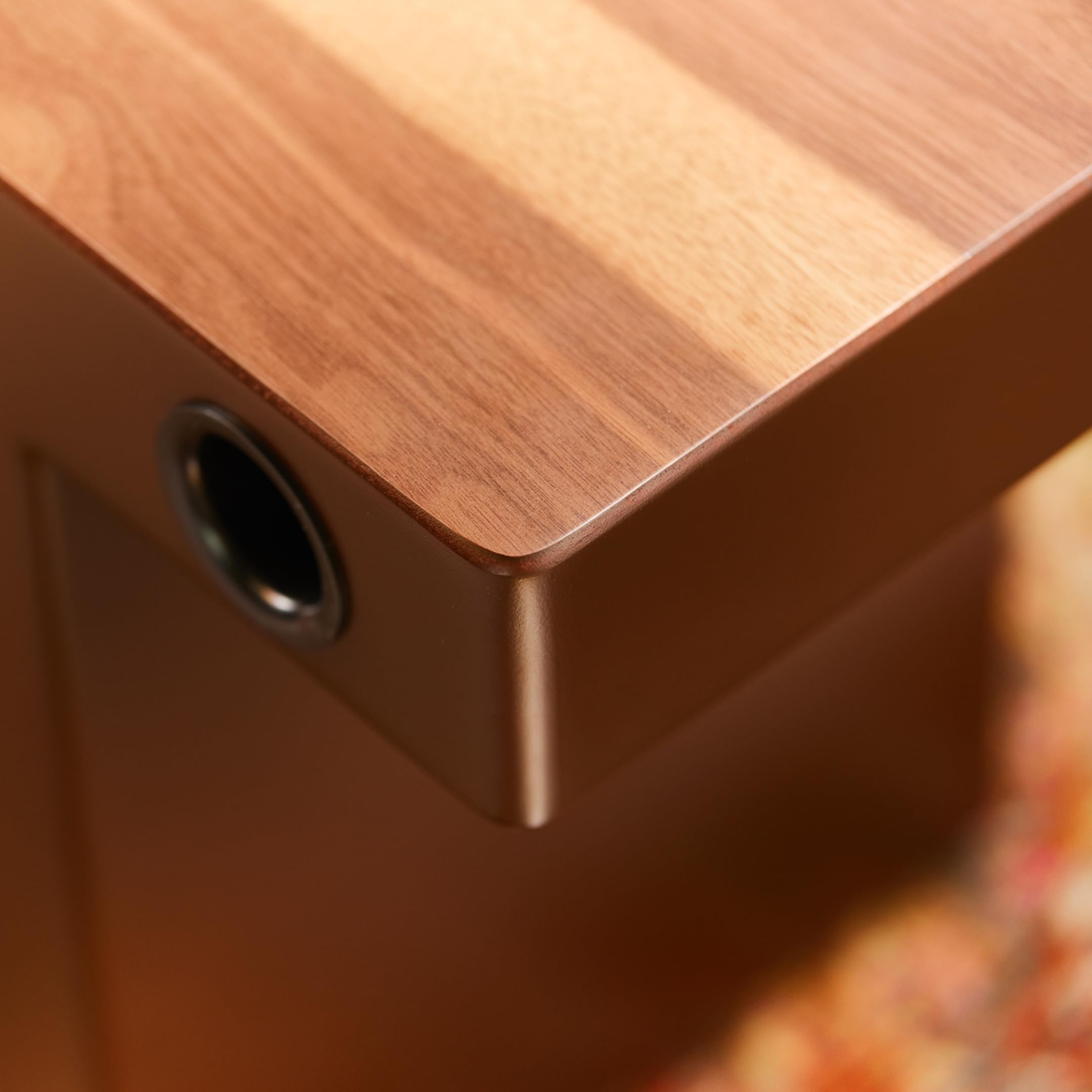 Meinl Slaptop Cajon Box Drum With Internal Snares And Forward Projecting Sound Ports   Not Made In China   Walnut Playing Surfac