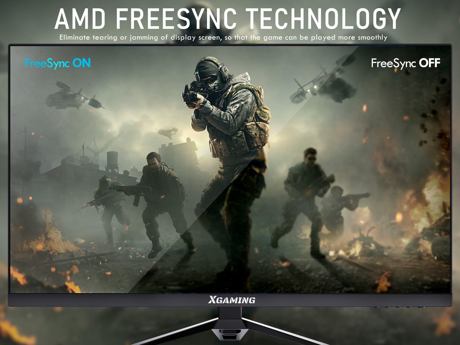 Xgaming 27 Inch Gaming Monitor, Qhd 2560 * 1440P, 144Hz/165Hz 98% Srgb, 1Ms, Freesync, Dual Hdmi&Displayport, Built In Speakers