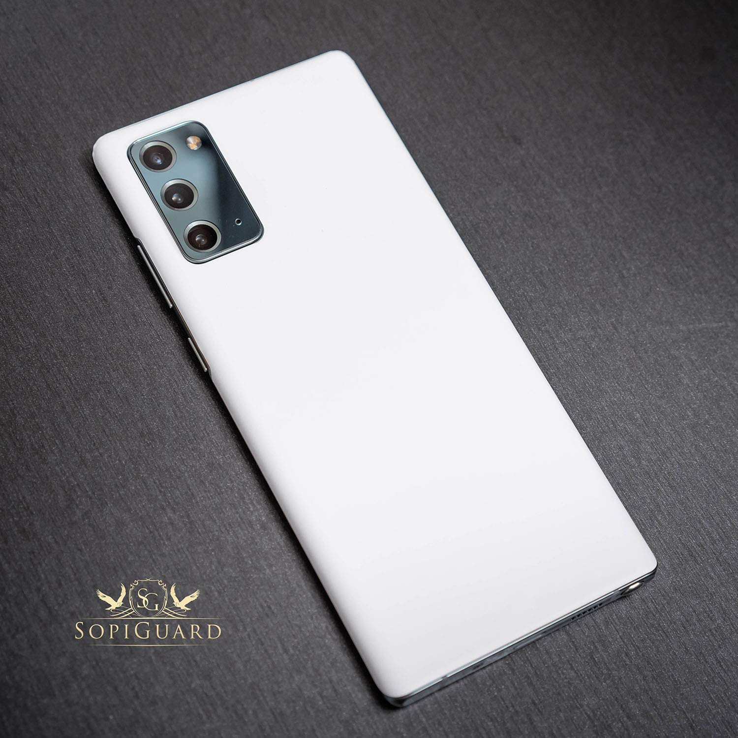 Sopiguard Sticker For Surface Duo Phone Edge To Edge Precision Vinyl Skin Wrap (Matte White)