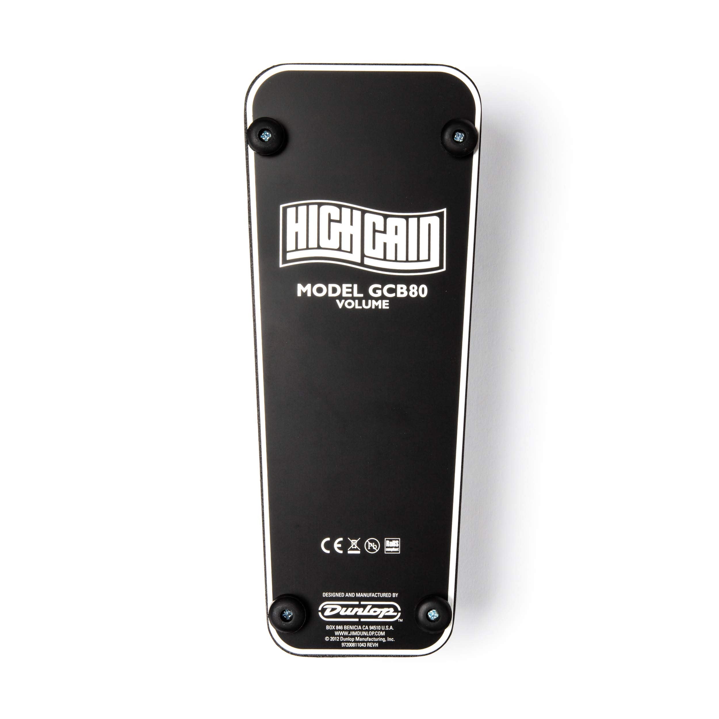 Jim Dunlop High Gain Volume Pedal (Gcb80)