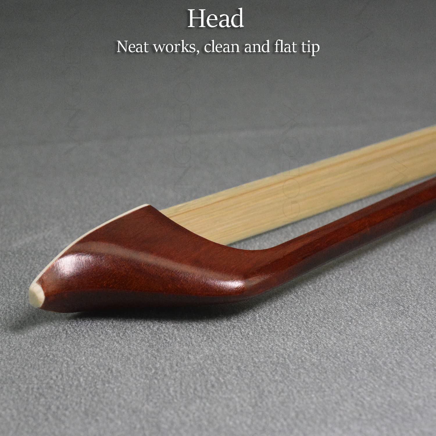 Double Bass Bow 3/4 Size French Model Natural Horsehair Vingobow 300Bf 70.5Cm Brazilwood Stick Ebony Frog Well Balanced Sweet So