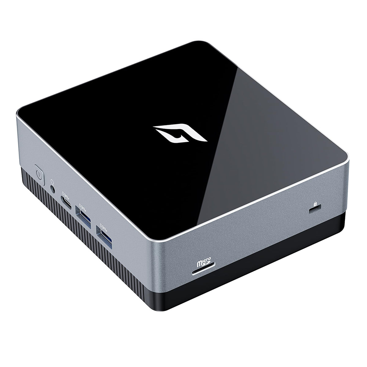 CyberGeek Nano J1 Mini PC Linux Preinstalled, Intel N5095A Quad-Core, 8GB RAM, 128GB PCIe SSD Mini Desktop Computer 4K Dual Disp