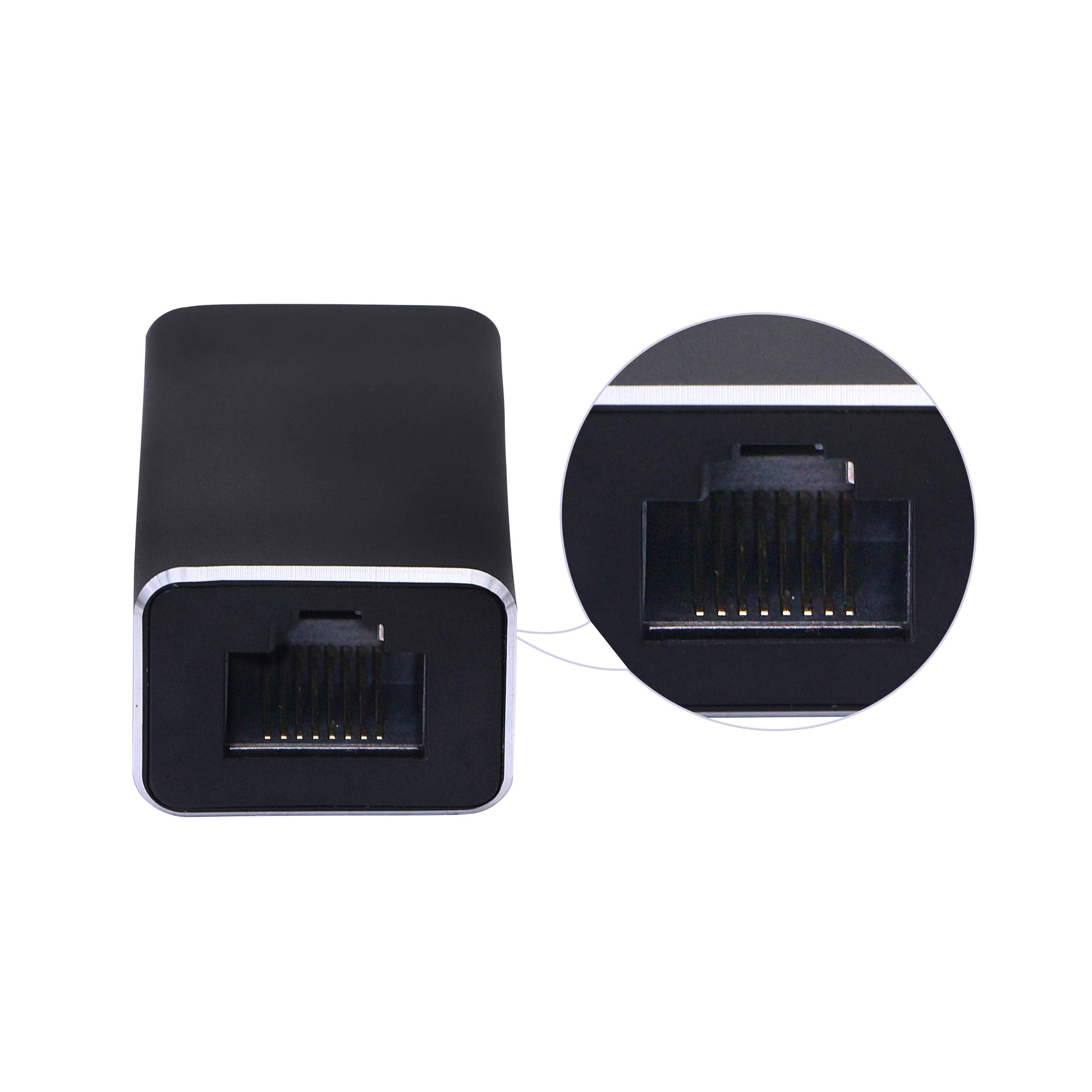 Sinloon Rj45 Lan Coupler Adapter Surge Thundering Protector Gigabit 1000Mbs Ethernet Extender Connector For Cat7 Cat6 Cat5E Fema