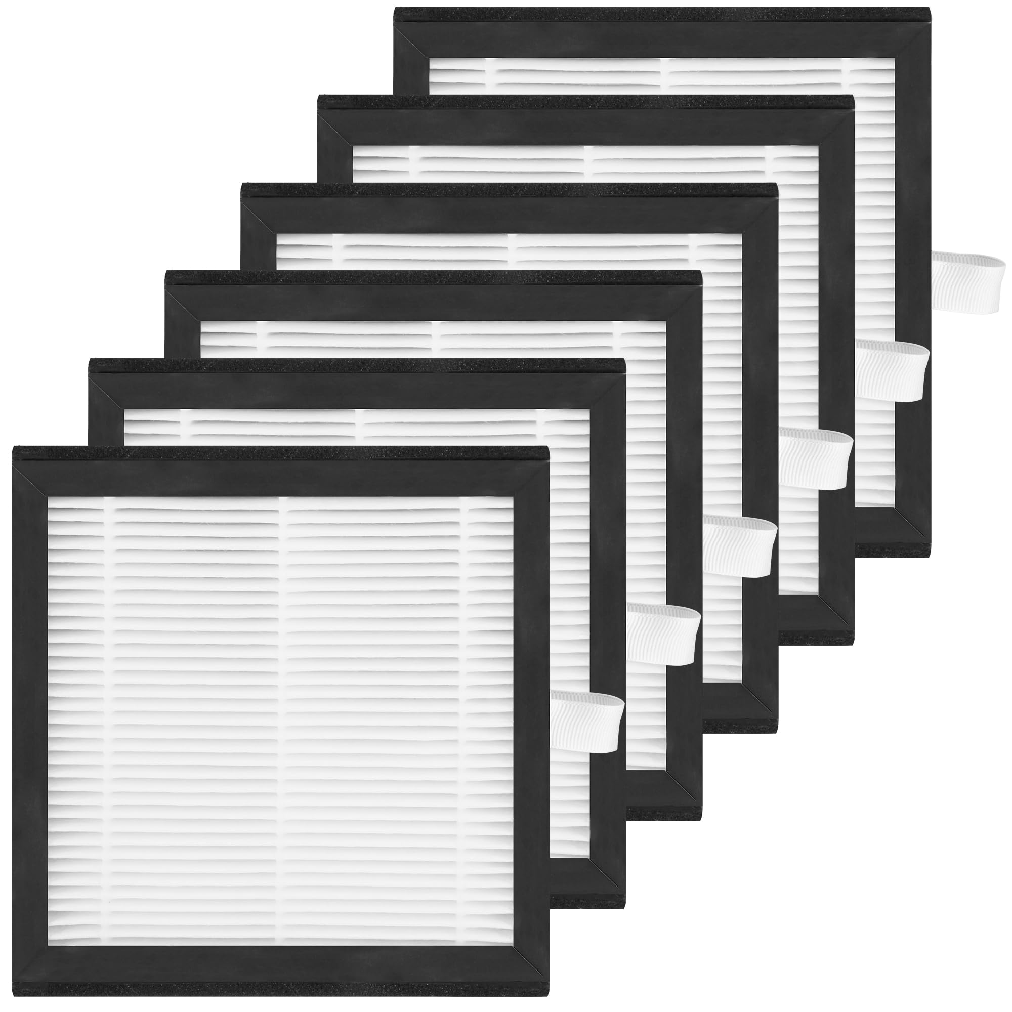 Xbww 6 Packs H13 True Hepa Replacement Filter Compatible With Tenergy Sorbi Dh02 1000Ml Air Dehumidifier And Air Cleaner Purifie