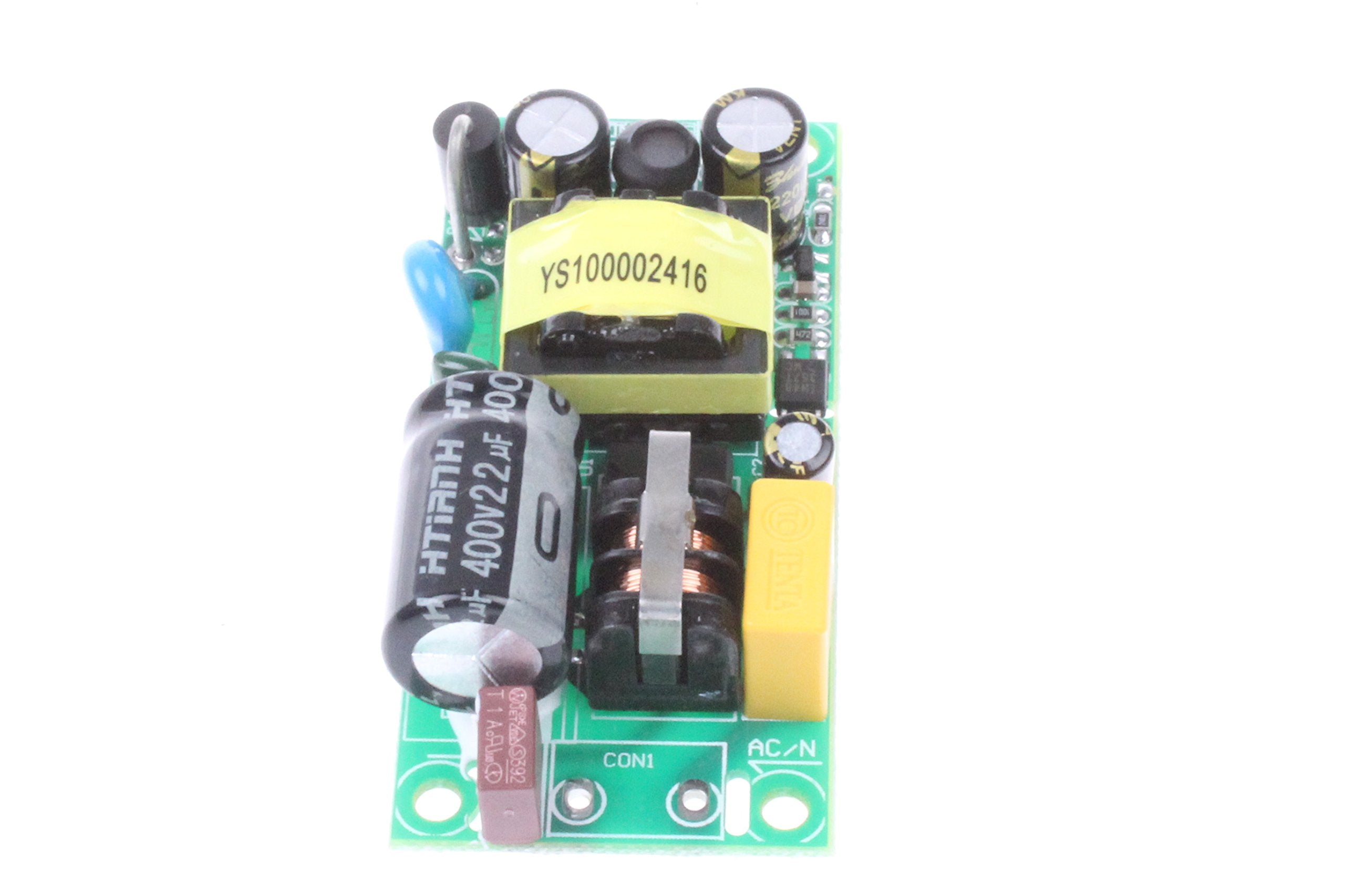 Noyito Ac To Dc Precision Buck Power Supply Module Ac 120V 100V 264V To 24V 500Ma Isolated Step Down Dc Module (24V 500Ma)