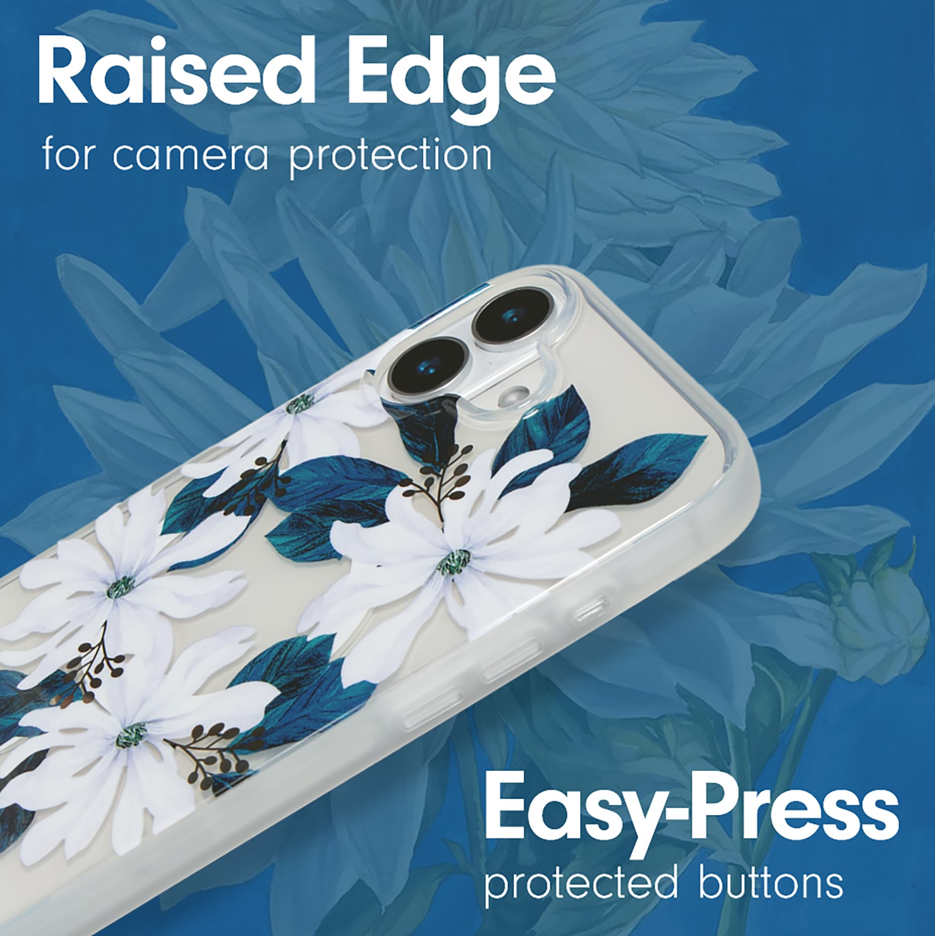 Sonix Case For Iphone 16 Plus | Compatible With Magsafe | 10Ft Drop Tested | Delilah Flower