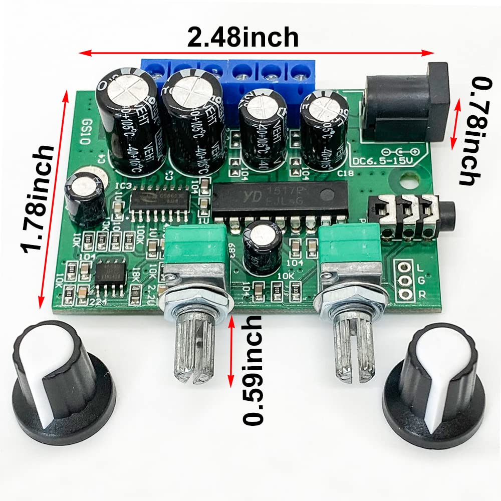 Digital 2.1 Channel Subwoofer Amplifier Board 6W+6W+25W Pure Bass, Mini Dc12V 15V Tda1517P Hifi Stereo Audio Power Amplifier Dua