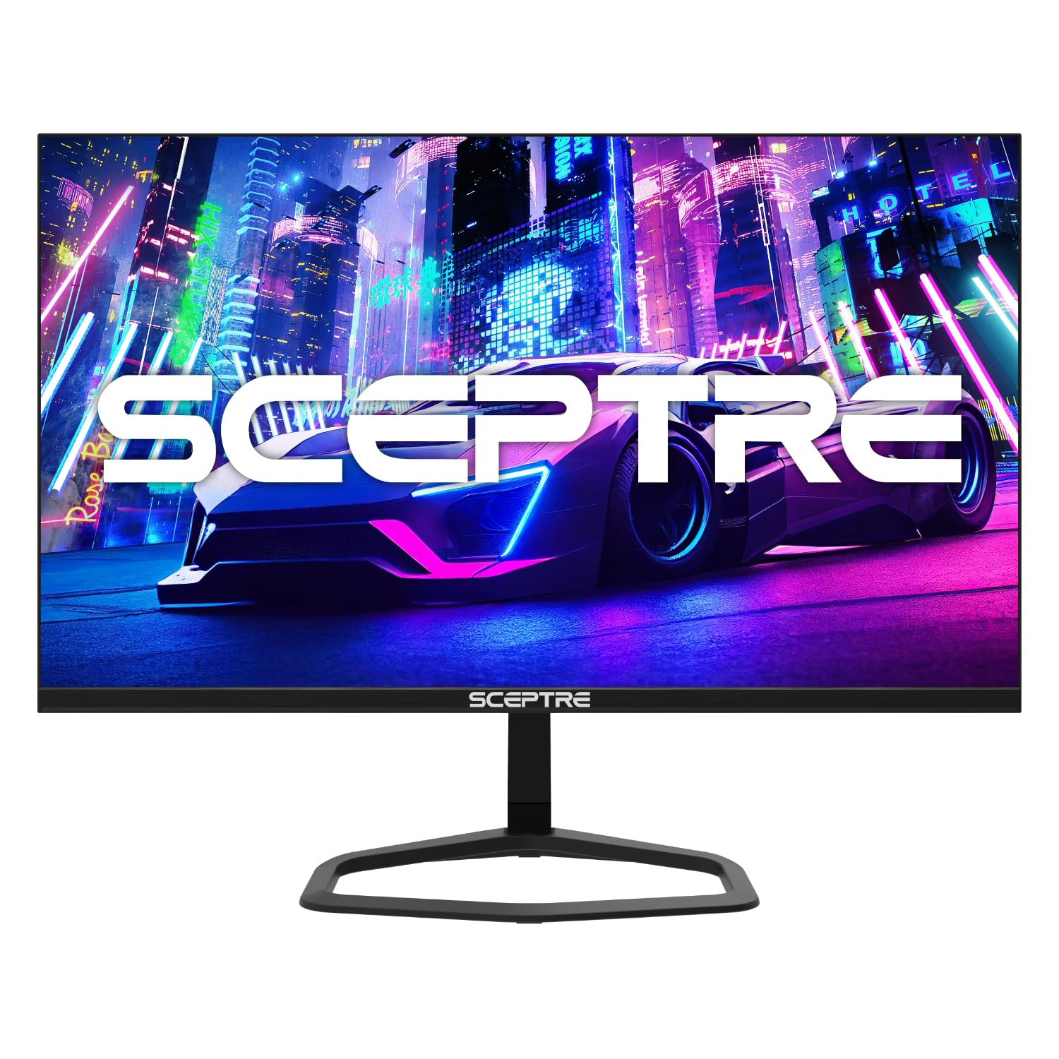 Sceptre 27-inch 240Hz Gaming Monitor 1ms 99% sRGB AMD FreeSync Premium DisplayPort x2 HDMI x2 Build-in Speakers, Machine Black (
