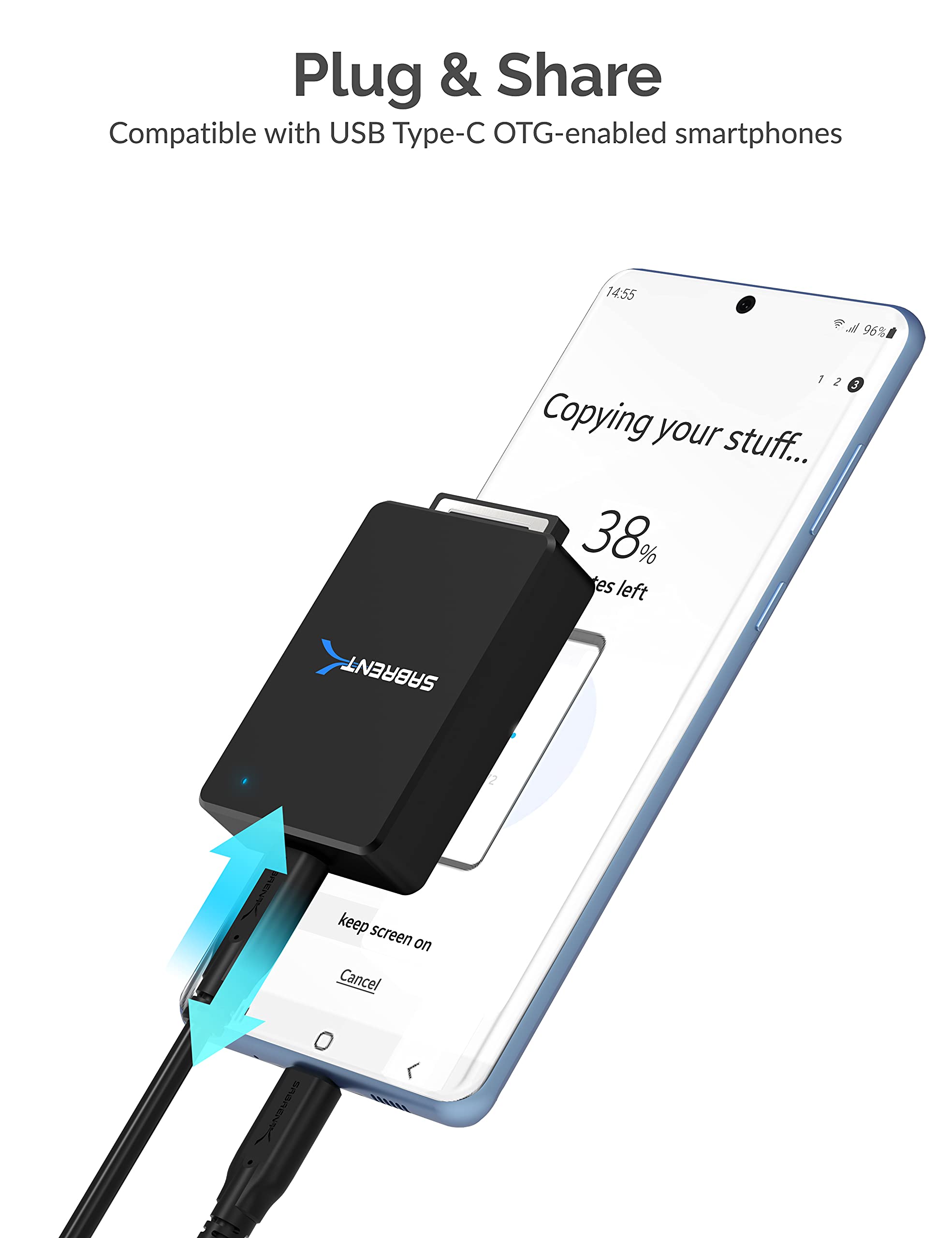 Sabrent Cfexpress Type B Card Reader With Usb 3.2 10Gbps (Cr Cfer)