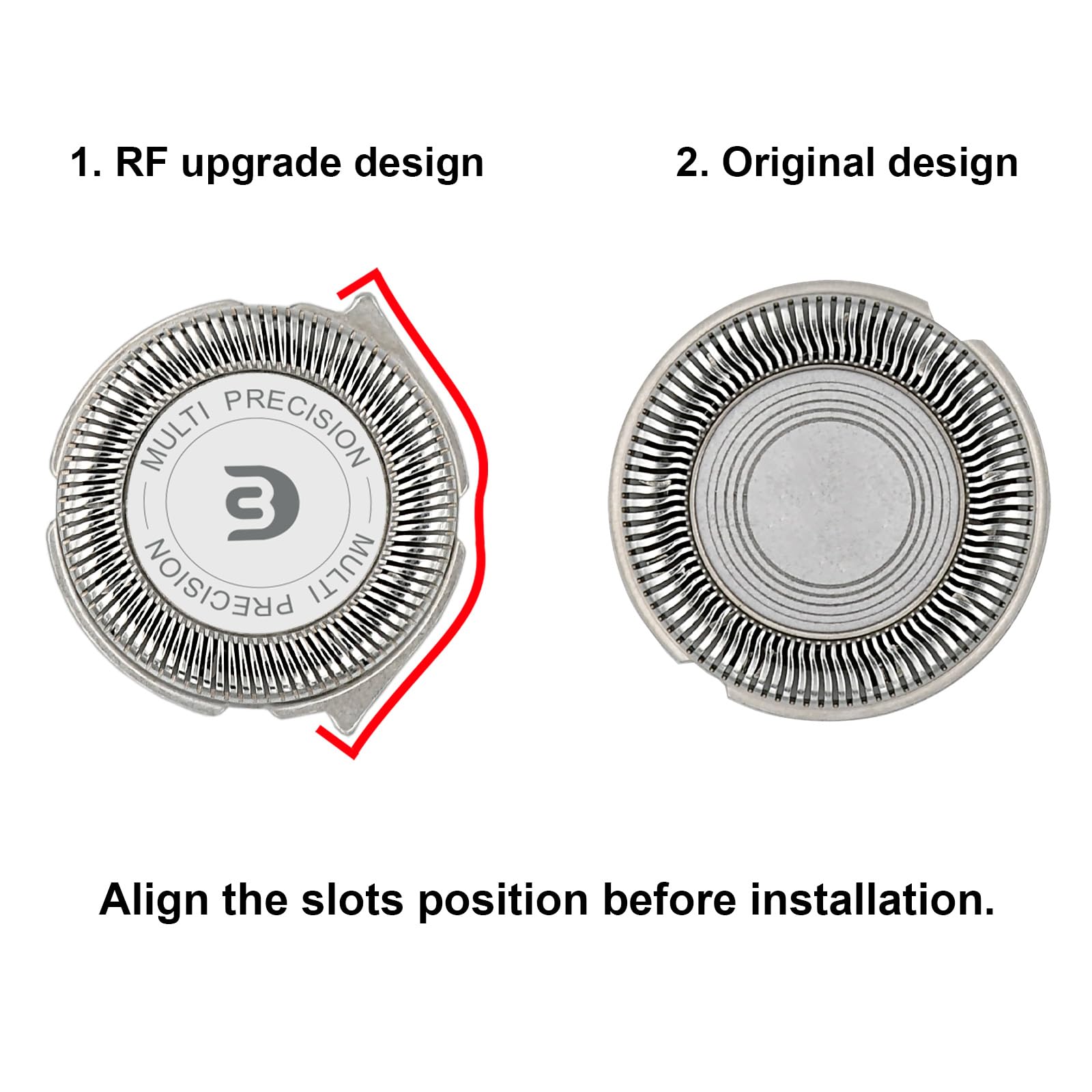 RF RollingFit Replacement Heads - Thumbnail 5