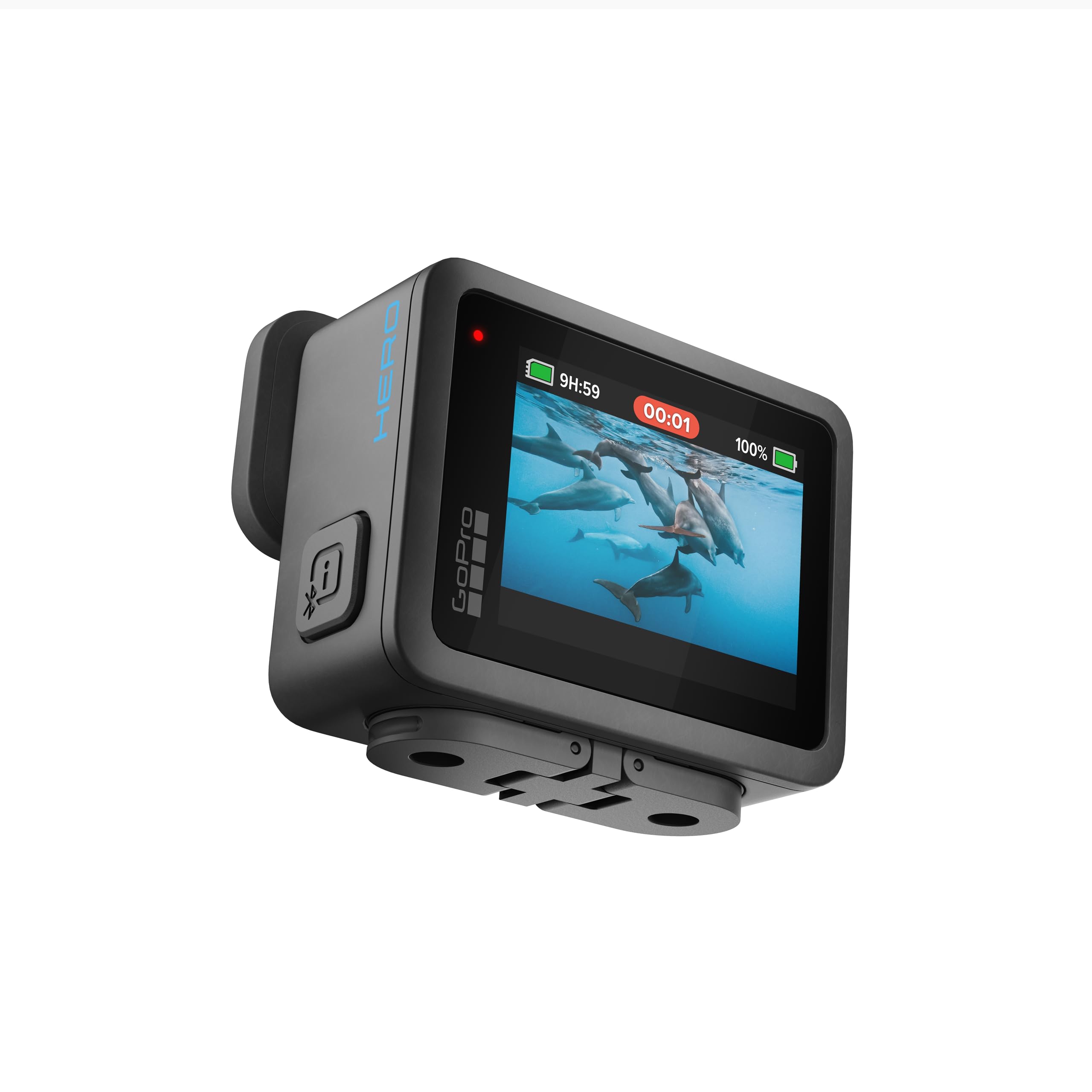 Gopro Hero   Compact Waterproof Action Camera With 4K Ultra Hd Video, 12Mp Photo, Touch Screen