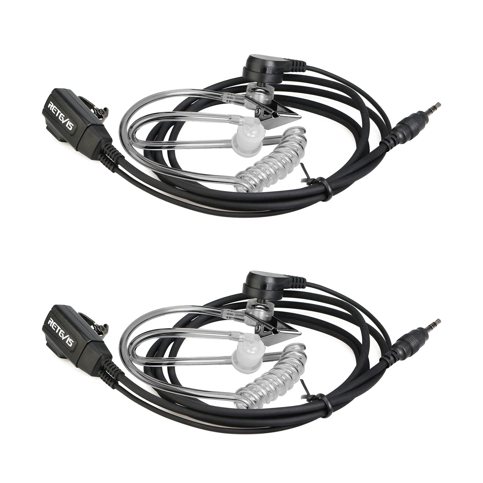 Retevis RB48/RB48A/RB48 Plus Walkie Talkie Eerpiece with Mic, 1 Pin 2.5mm