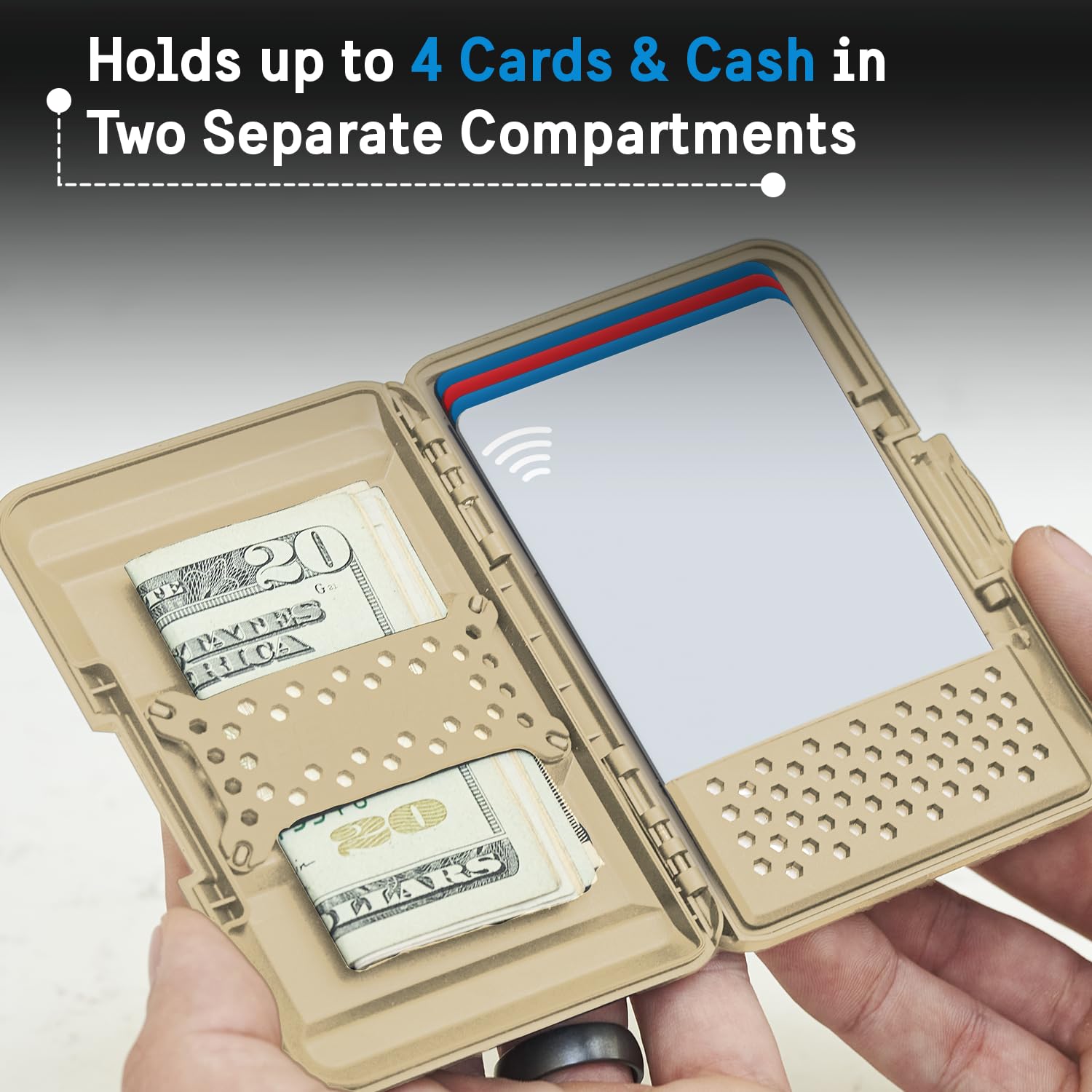 Pelican Magsafe Wallet For Iphone | Heavy Duty Mil Std Snap On Iphone Magnetic Wallet & Phone Card Holder | Detachable & Slim Ha