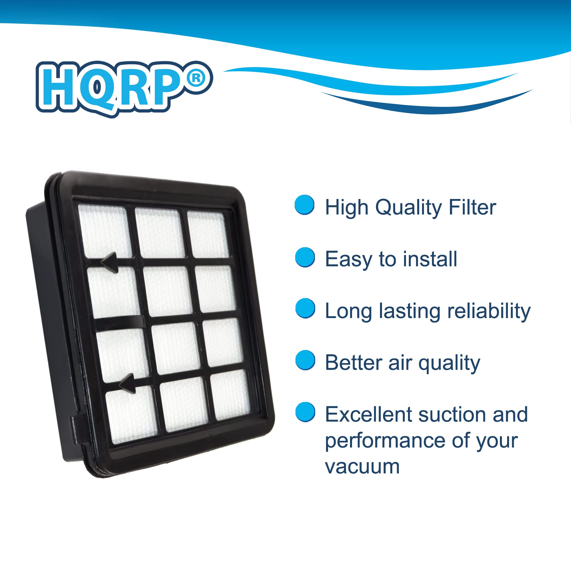 Hqrp Hepa Pre Motor Filter Kit Compatible With Vax Centrix 3 C89 Cx3 B A Cylinder Vacuum Cleaner C89 Cx3 Series