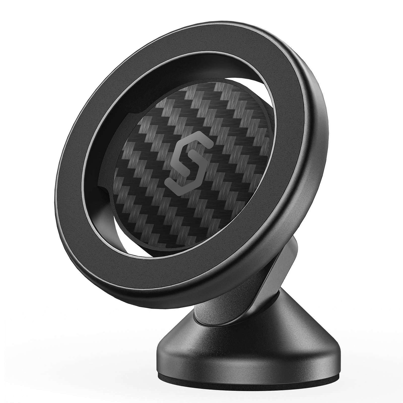 Syncwire For Magsafe Car Mount   Flexible Rotation Magnetic Phone Holder For Car Dash, Strong Magnets Car Cell Phone Holder Moun