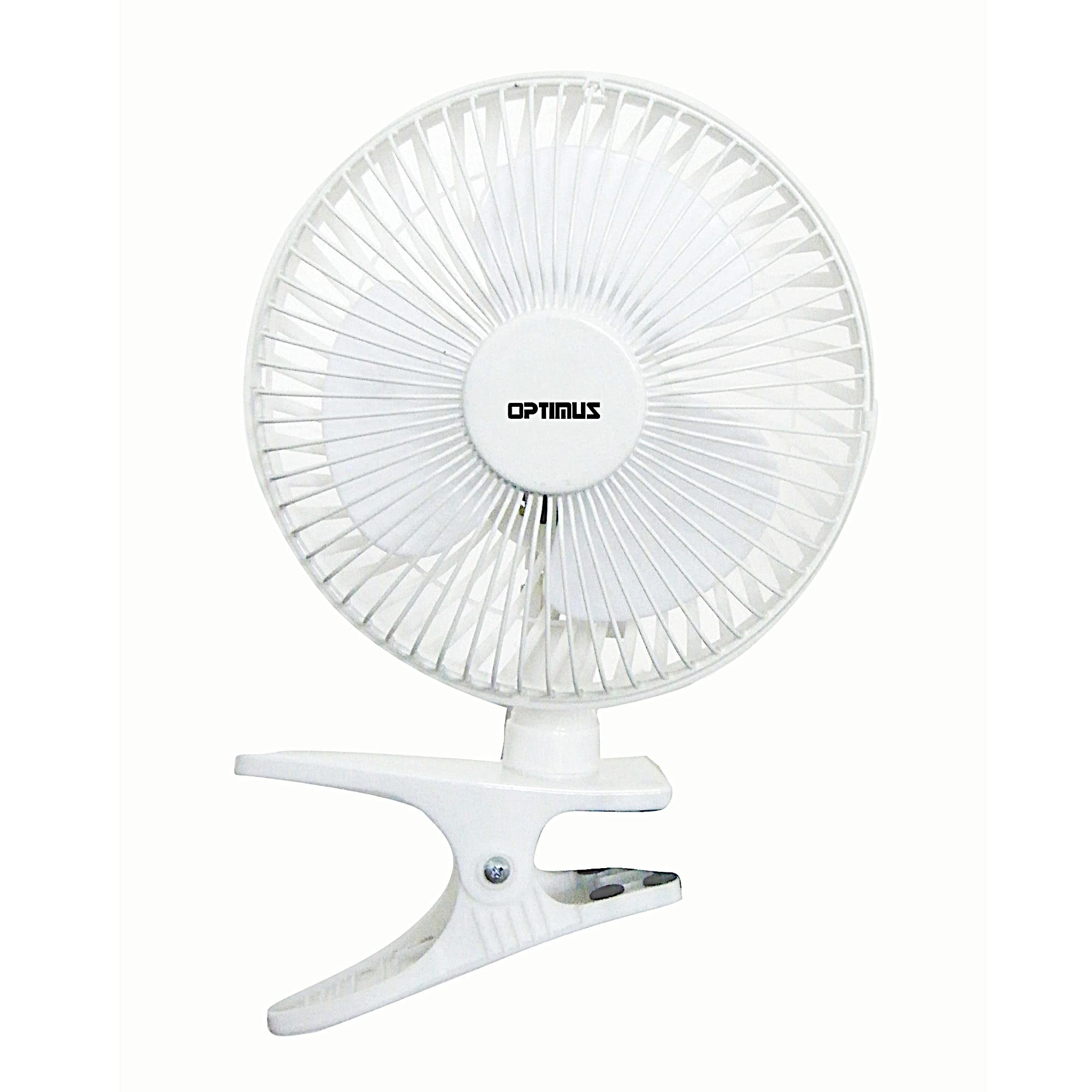 Optimus F 0600 6'' Electric Fan, White