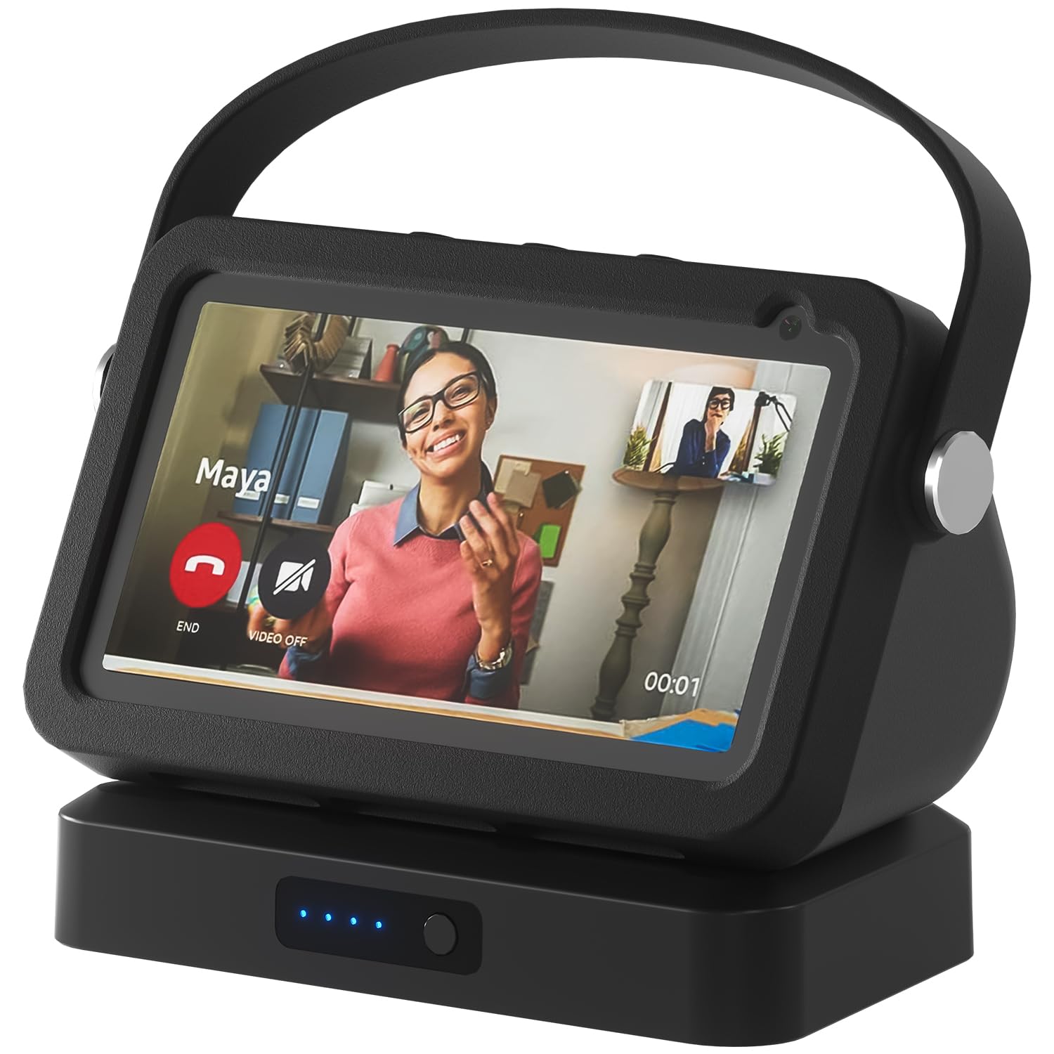 Show 5 Battery Base, Portable Show 5 1St Gen Battery Base, Xiaodu Smarts Speaker Battery Stand 10000 Mah 11Hours Work Time, Not