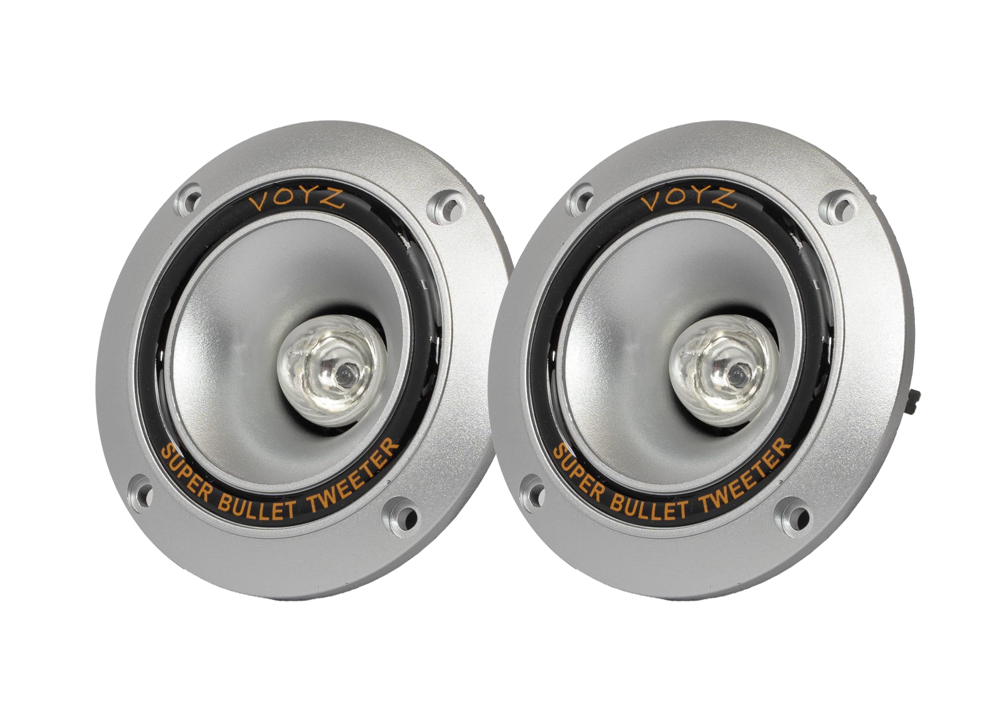 Voyz 3.5    Piezo Horn Tweeters 300W Max Power, Aluminum Diaphragm, High Temp Voice Coil, 4 8Ohm, Loudspeaker Tweeter Pair For C