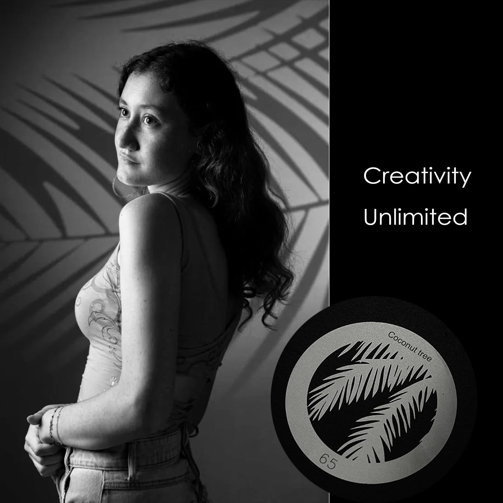 20Pcs Round Gobos Kit For Optical Snoot,66Mm/2.6In Metal Plate Patterns For Spotlight Attachment Compatible With Godox Bfp/Ot1/O