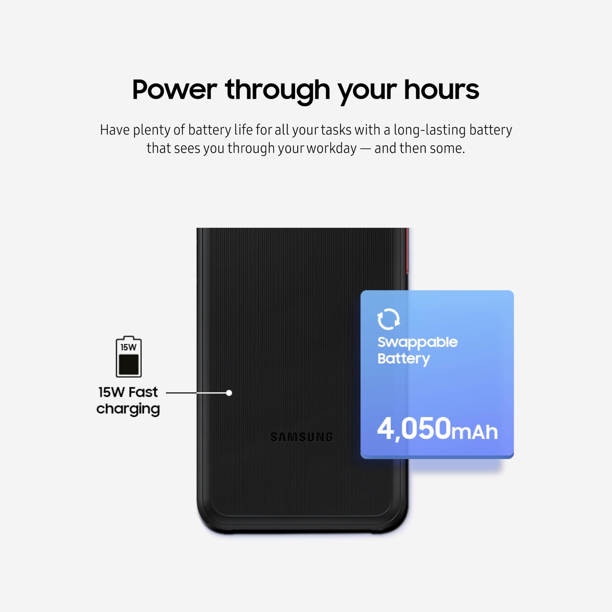 Samsung Electronics Galaxy 4G Lte Xcover Pro Rugged (Ip Rated) Unlocked| Dual Sim | Us Version (2022 Model) |64Gb | Black - Sm-G