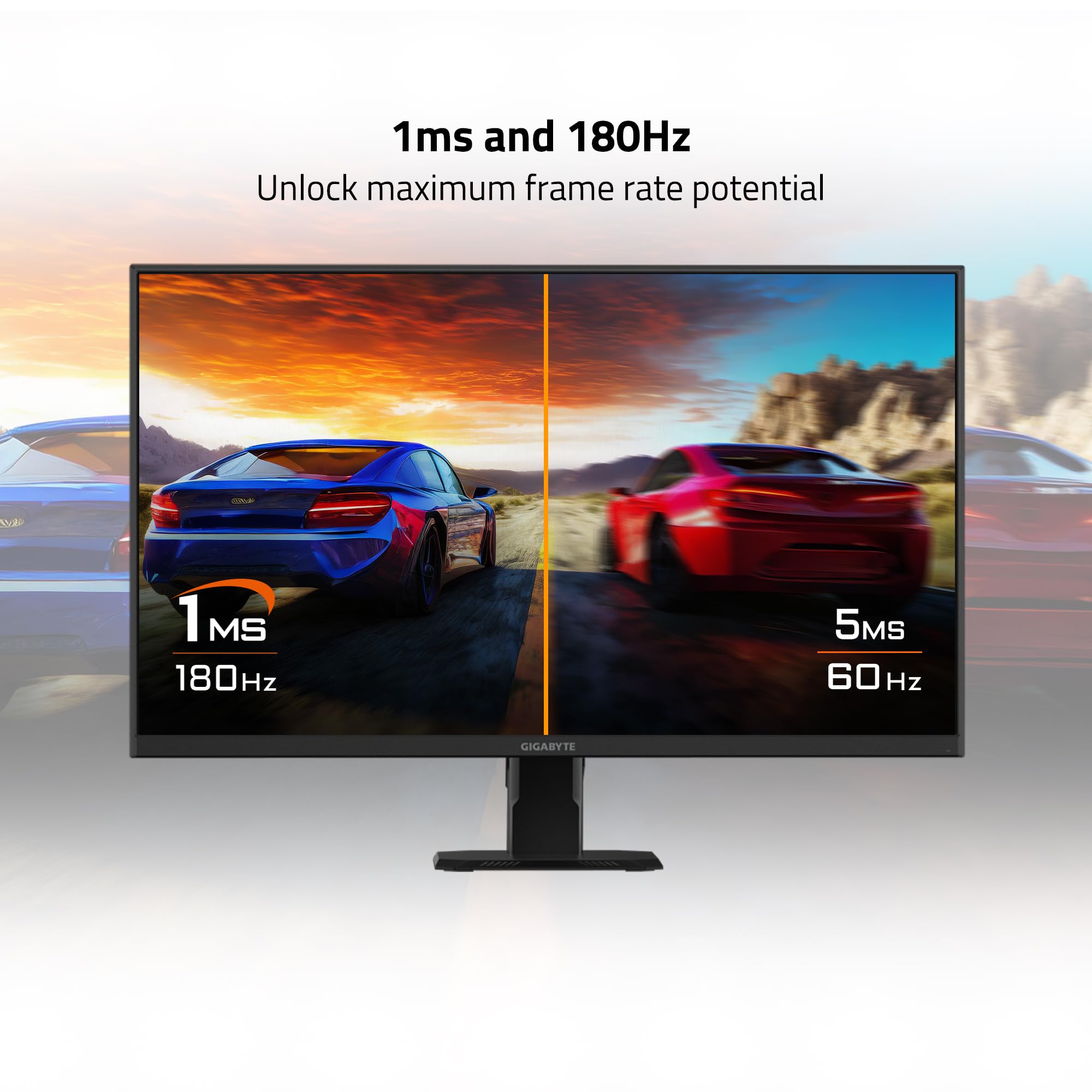 Gigabyte Gs27Q Advanced   27'' Ips Gaming Monitor   Qhd 2560X1440 180Hz   1Ms Mprt   Amd Freesync   Hdmi, Dp   Black (Gs27Q A Us