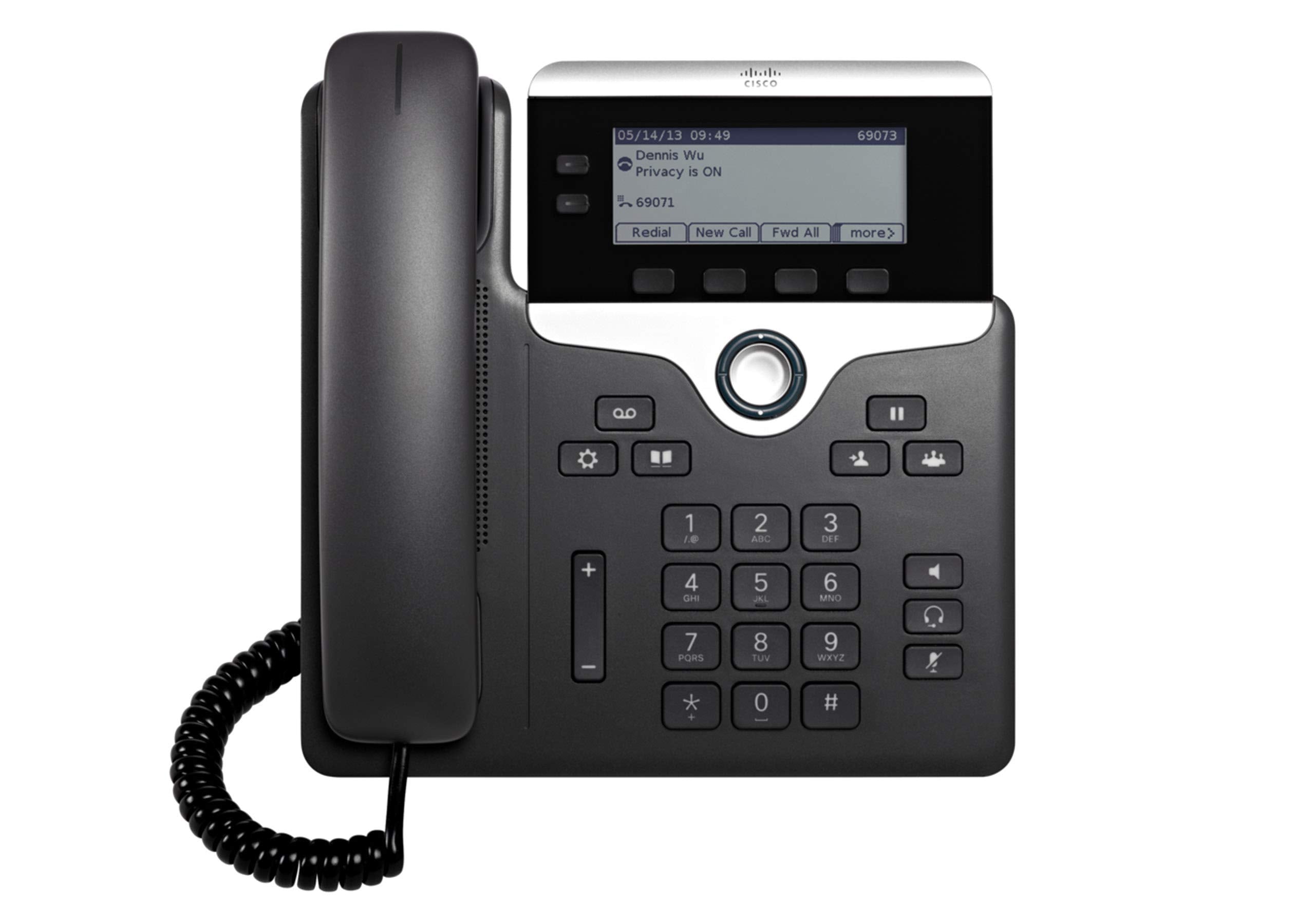 Cisco Ip Phone Cp 7821 K9 Charcoal,Black