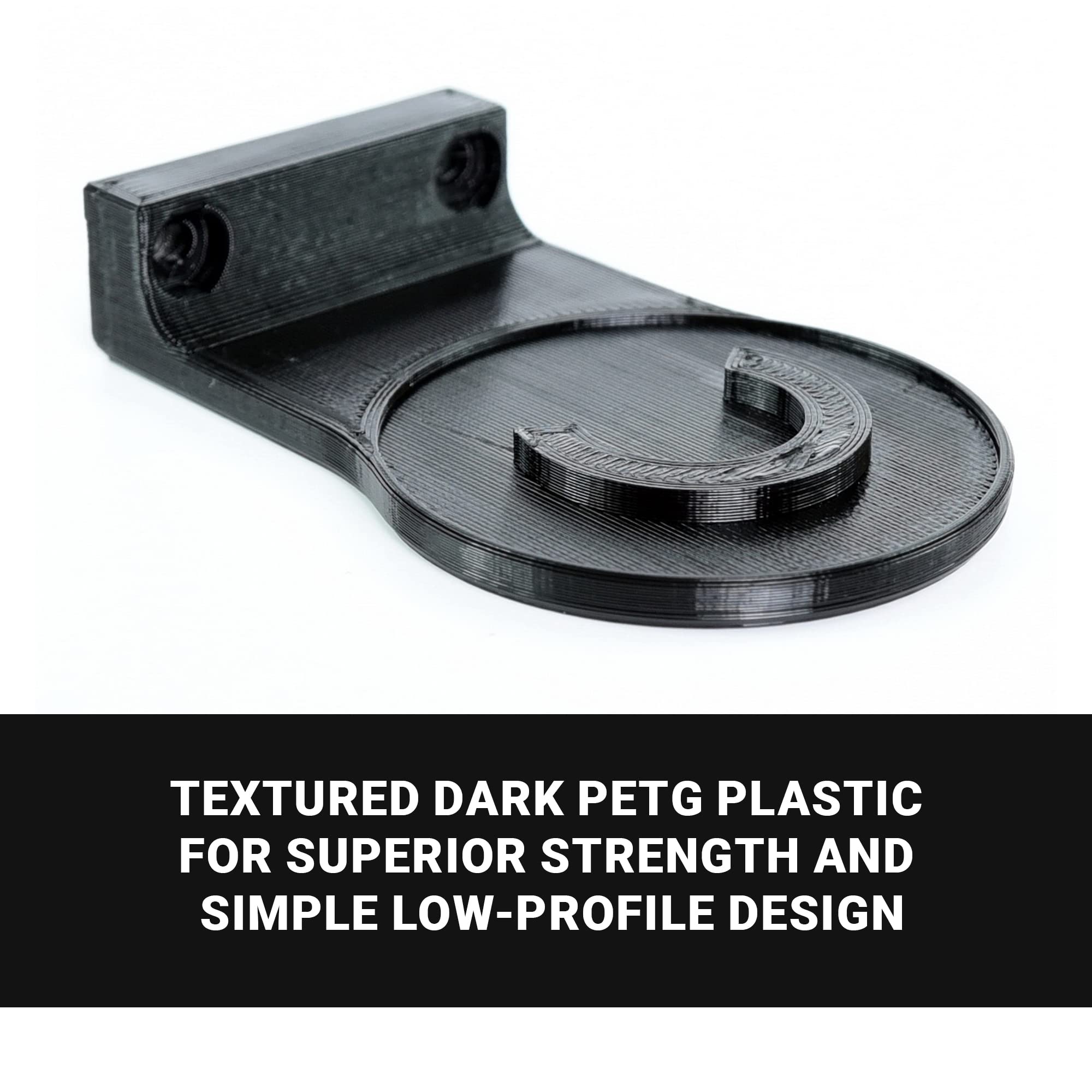 Spartan Mounts Bluetooth Speaker Wall Mount For Bose Soundlink Revolve Ii Speakers, Low Profile Mount Anywhere Design For Home,