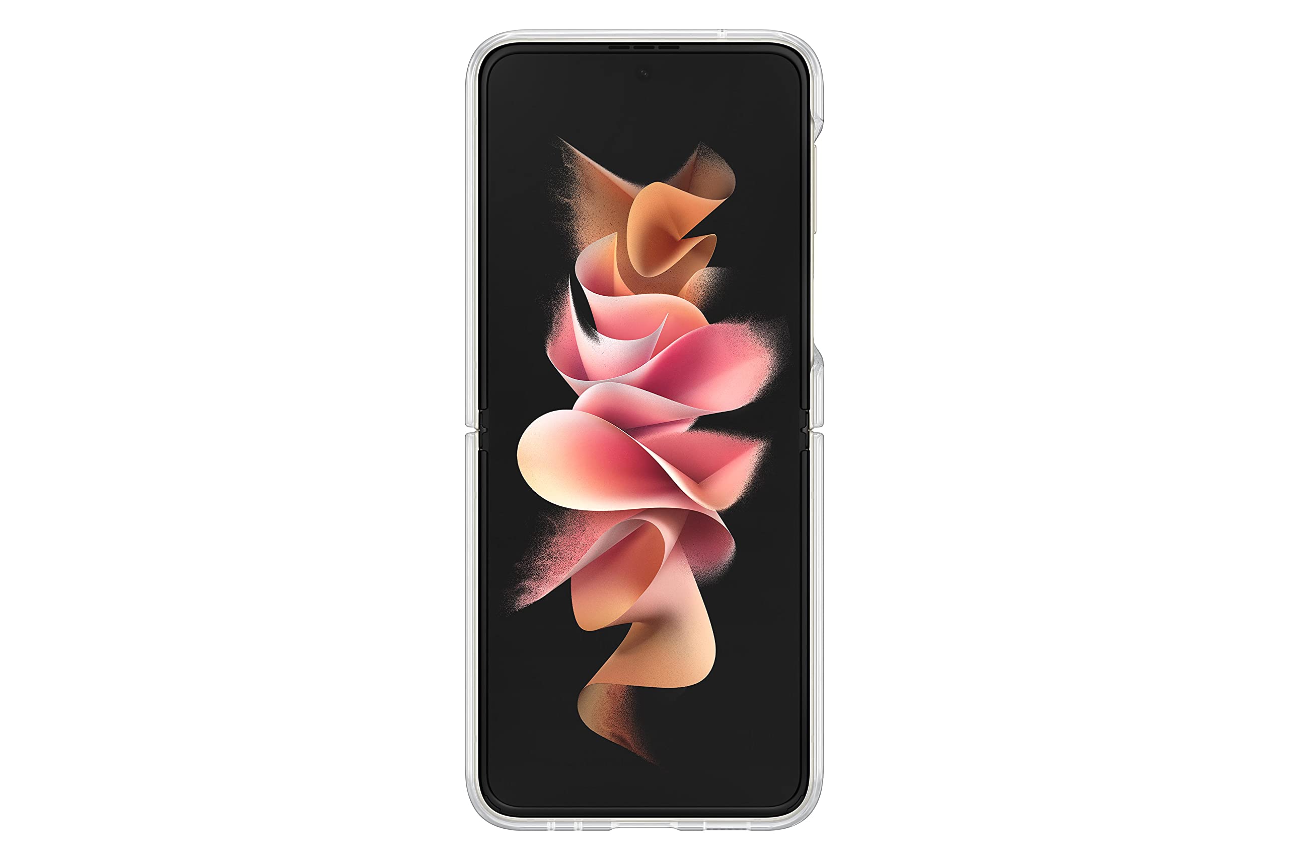 Galaxy Z Flip 3 Phone Case, Clear Protective Cover With Ring, Heavy Duty, Shockproof Smartphone Protector, Us Version, Transpare