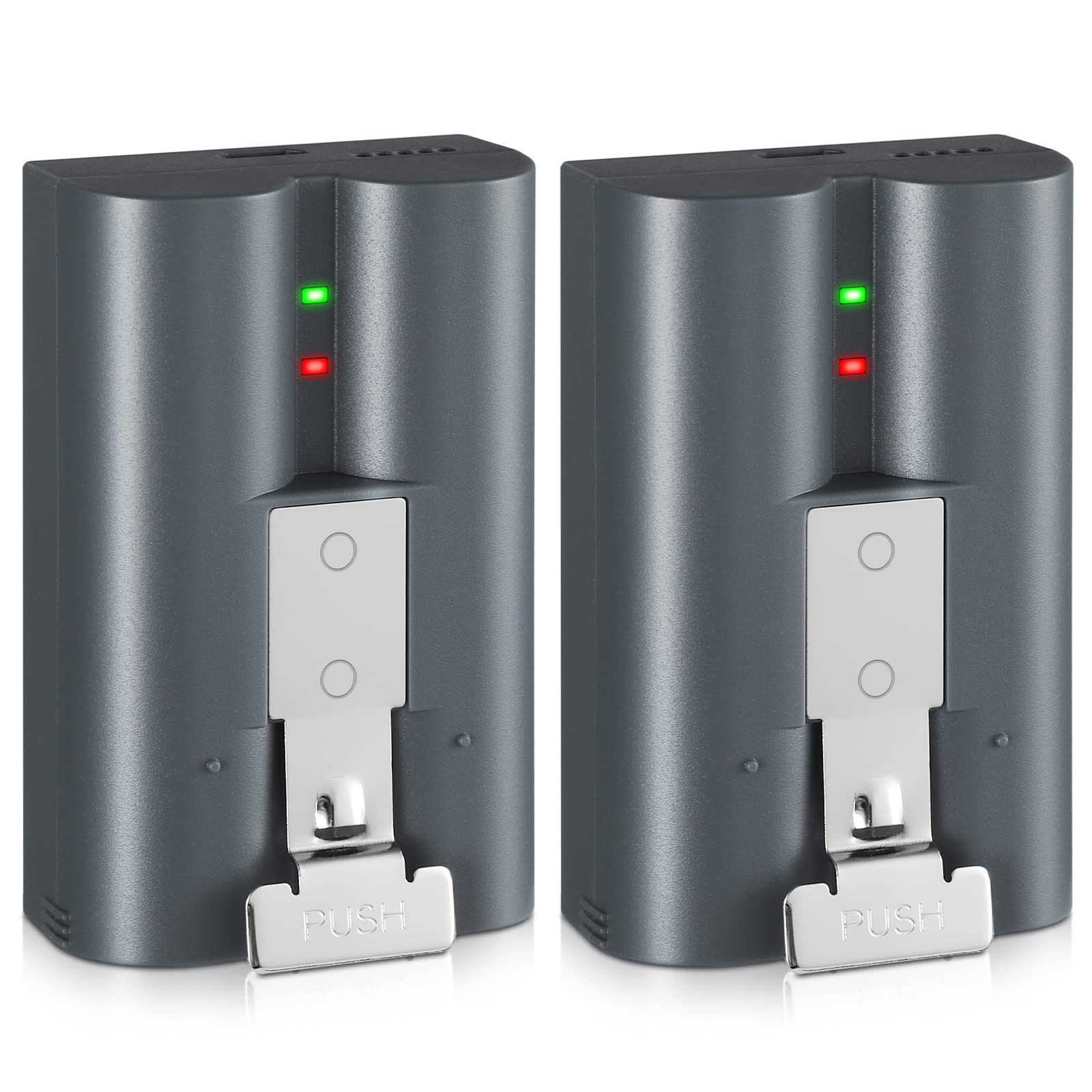 Etrhtec 2 Packs 6040Mah Rechargeable Battery Compatible With Ring Video Doorbell 2/3/4, Video Doorbell 3 Plus, Stick Up Cam Batt