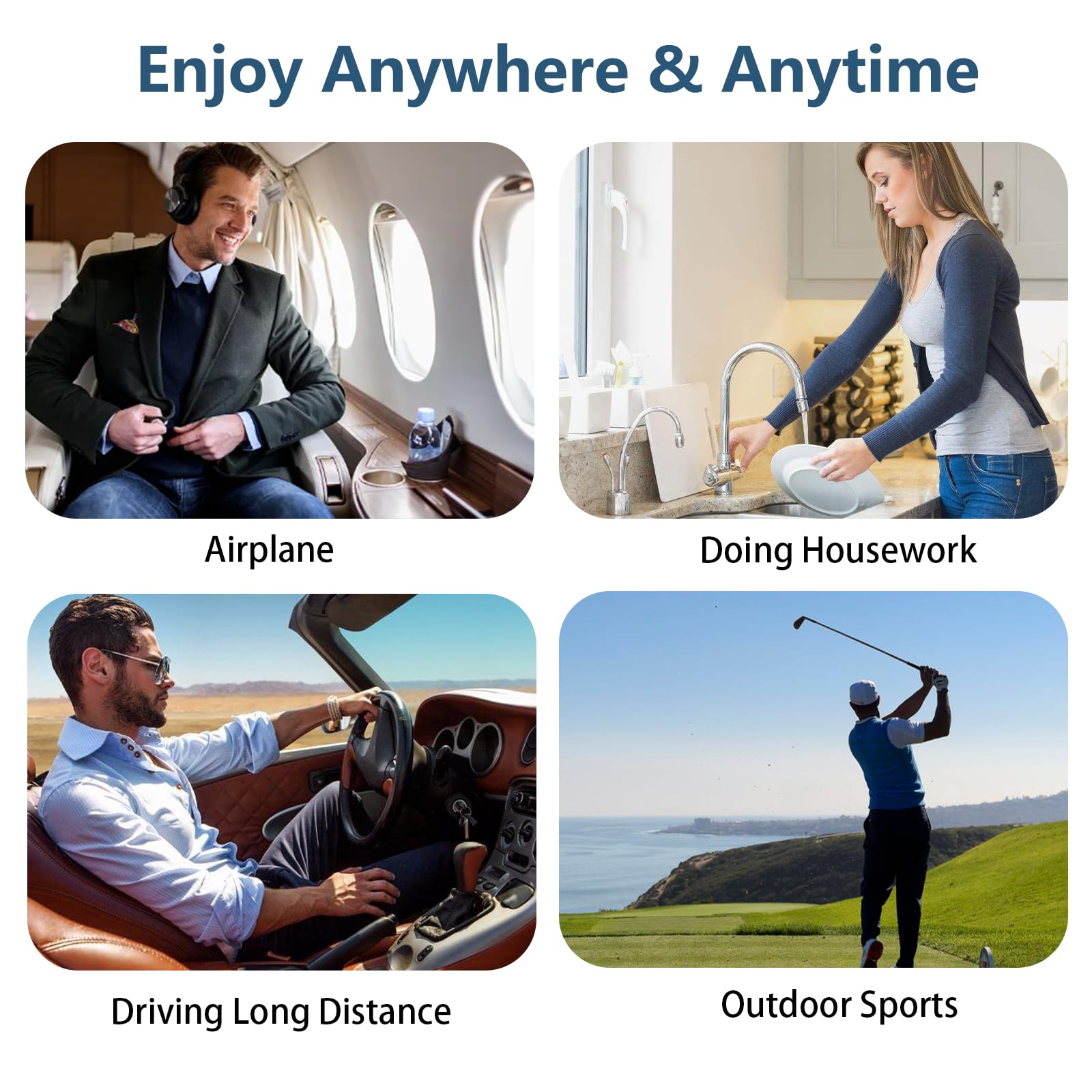 Cueheat Heated Waist Belt - Cordless Heating Pad For Low Back, Electrical Heating And Massage, Rechargeable Battery Powered (Bla