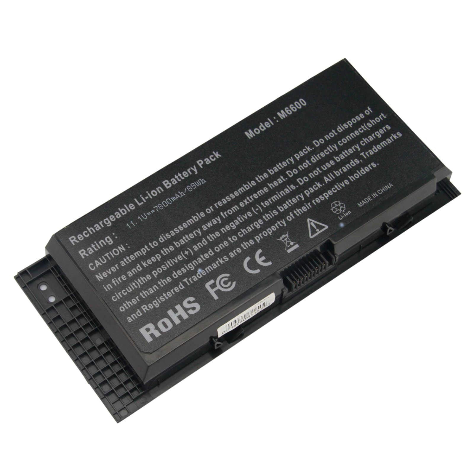Futurebatt New M6600 Laptop Battery For Dell Precision M4600 M4700 M6600 M6700 Series Battery, Fits Type Fv993 1C75X 3Djh7 97Krm