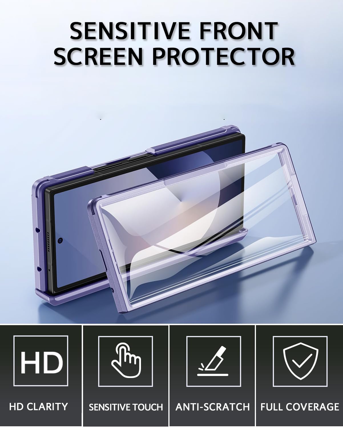 Ninki For Samsung Z Fold 7 Case With S Pen Holder & Hidden Kickstand, Built In Screen Protector Hinge Shockproof Hard Phone Cove