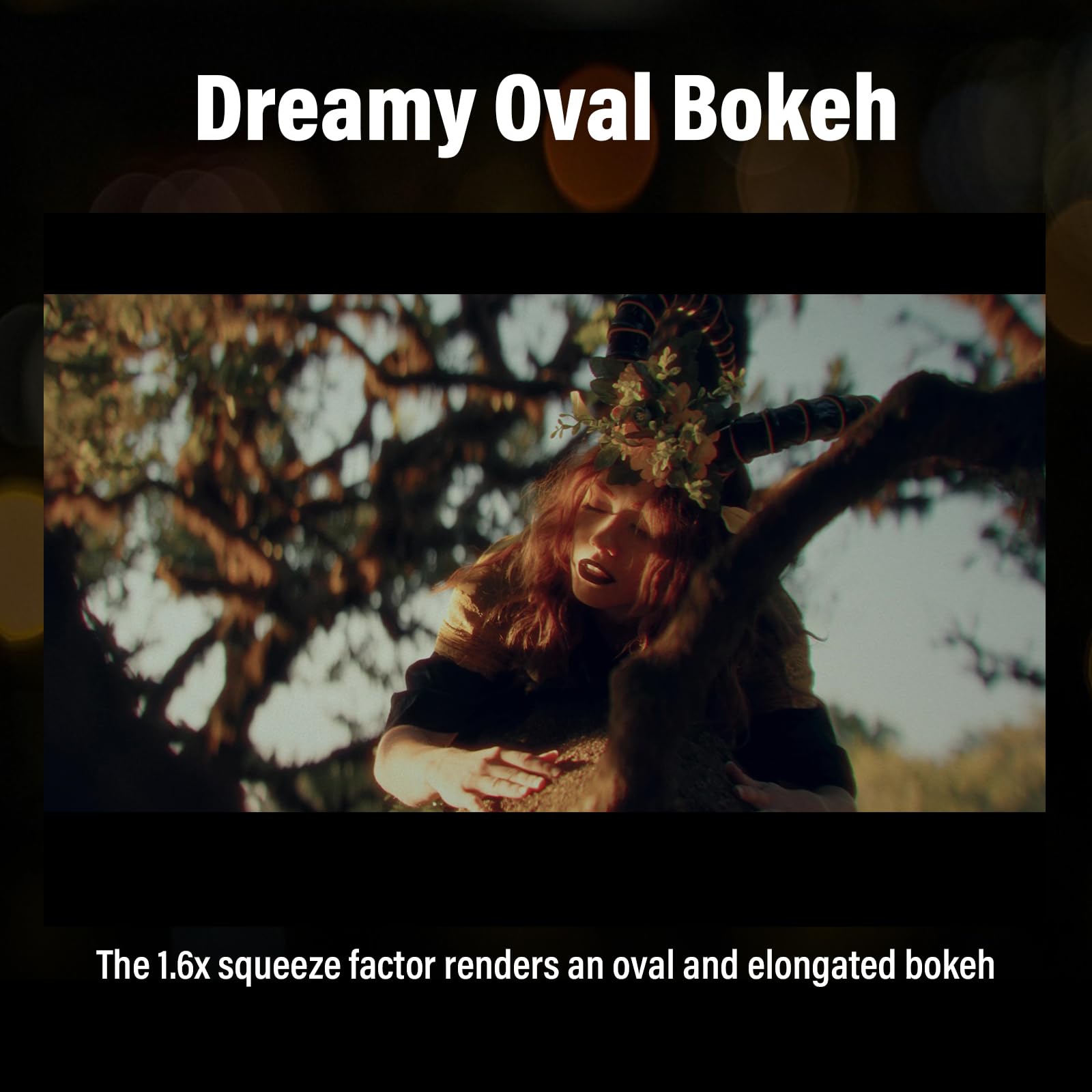 Sirui Saturn 50Mm T2.9 1.6X Full Frame Carbon Fiber Anamorphic Lens, Cine Lens For L Mount Cameras, Less Than 500G (Neutral Flare)