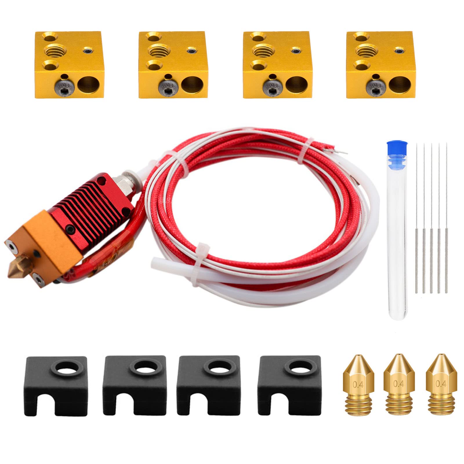 Maxglee Ender 3 Hotend Assembly Kit 24V 40W For Creality Ender 3 Cr10 Cr10S 3D Printers Parts Upgrade Extruder