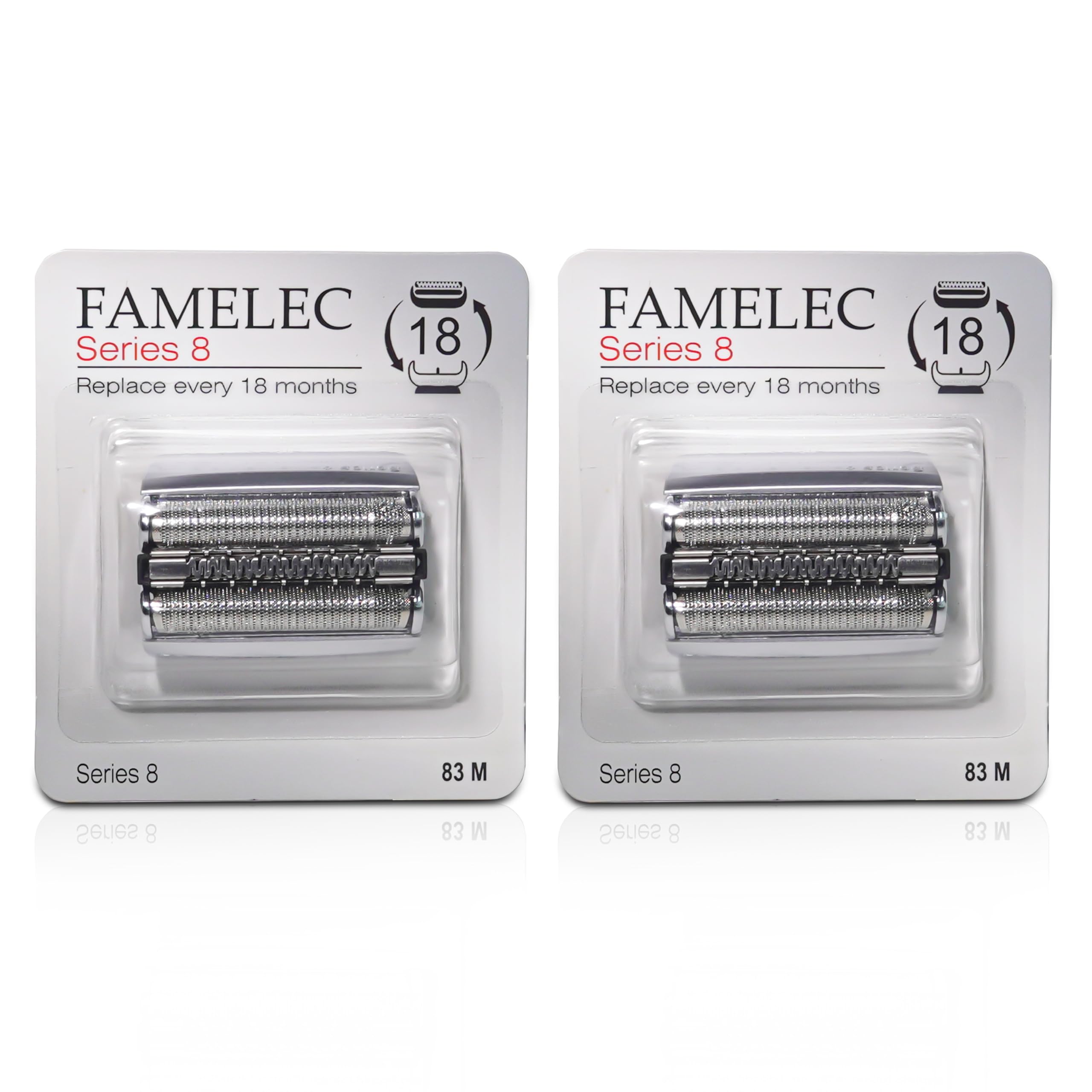 Upgraded 83M For Braun Series 8 Replacement Head 8370Cc 8350S 8320S 8325S 8340S, Compatible With Braun Shaver S8, Replacement Sh