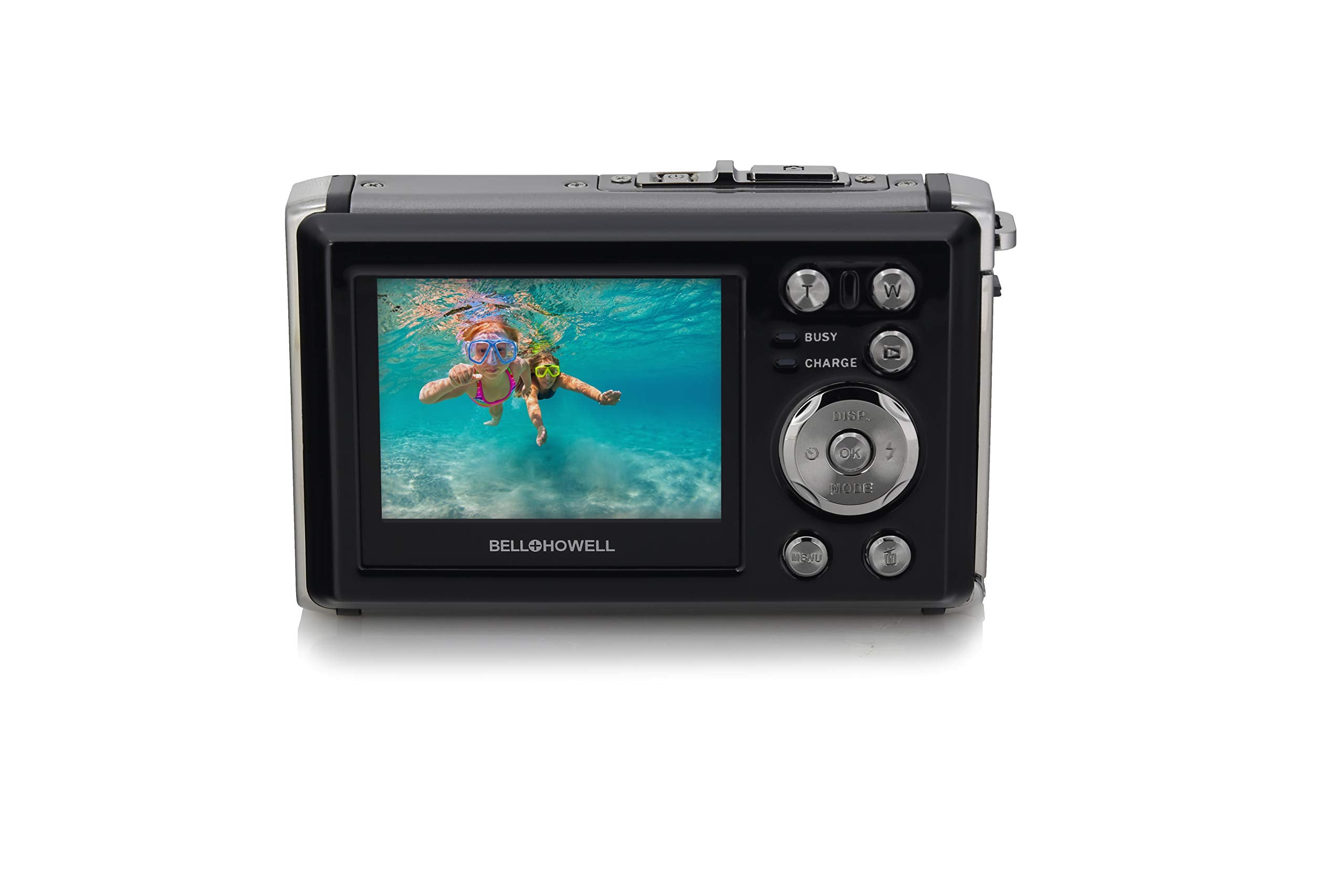 Bell+Howell Wp20 R Splash3 20 Mega Pixels Waterproof Underwater Digital Camera With Full 1080P Hd Video, 2.4'' Lcd & 8X Digital