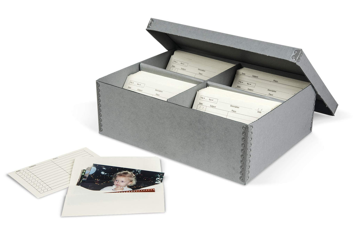 Gaylord Archival Blue High-Capacity Photo Storage Kit
