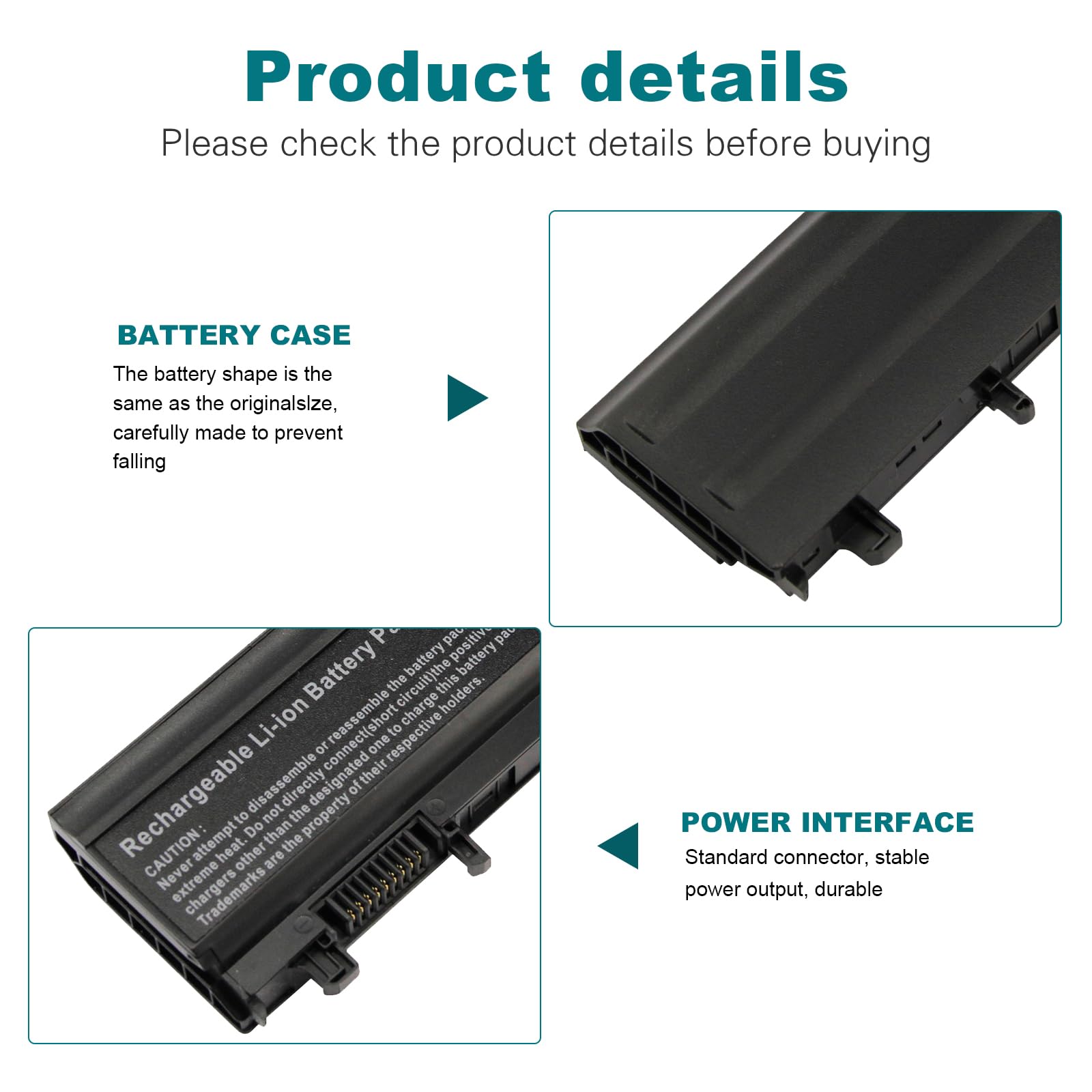 Asuncell Laptop Battery For Dell Latitude E5440 E5540 Battery Type Vvonf Vv0Nf N5Yh9 Cxf66 F49Wx 0K8Hc 1N9C0 451 Bbie 11.1V 58Wh