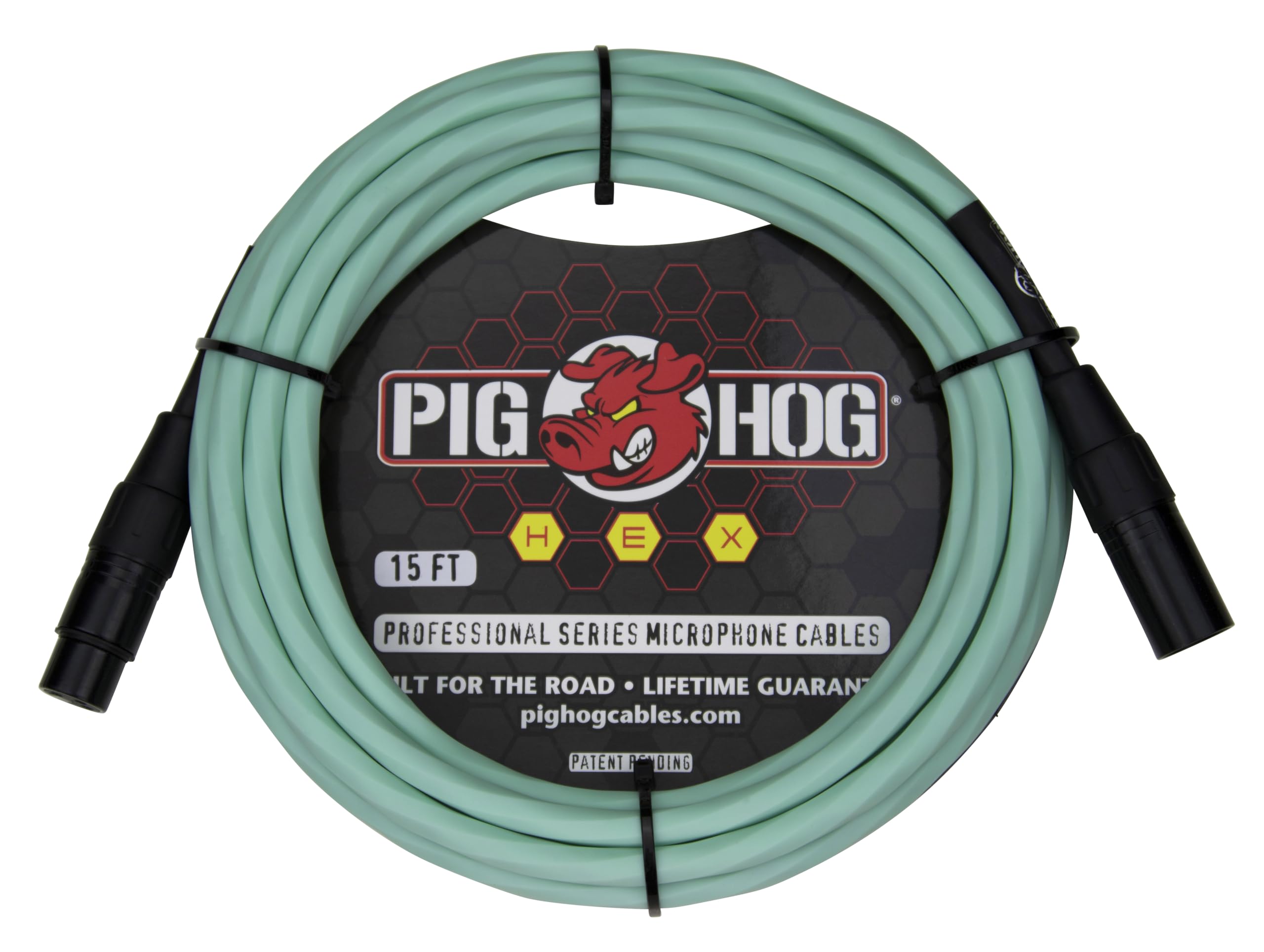 Pighog Hex Series Mic Cable,15Ft