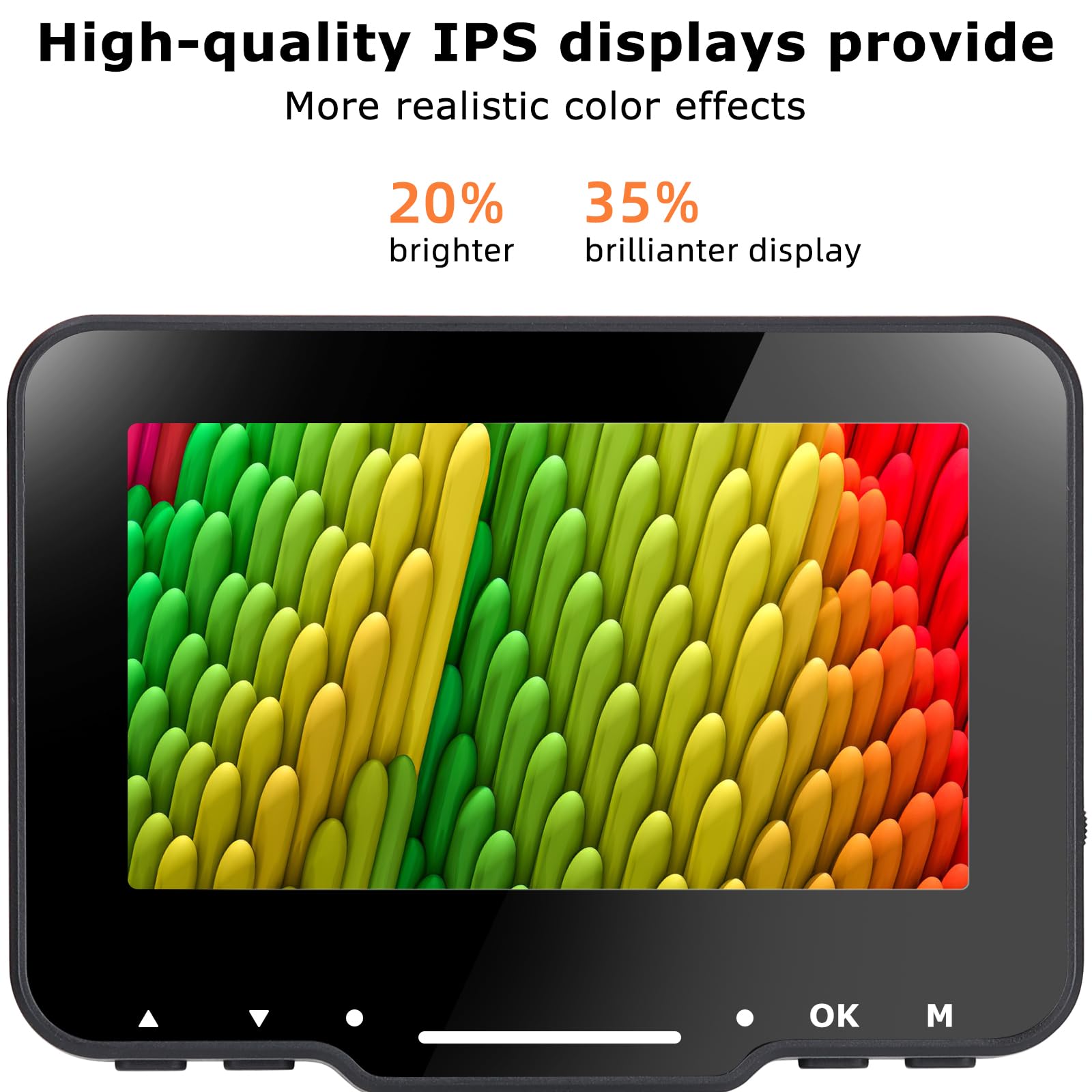 Koolertron 4.3 Inch Ips Digital Microscope,10 1000X Magnification Handheld Camera Video Microscope With 32G Tf Card,8 Led Lights