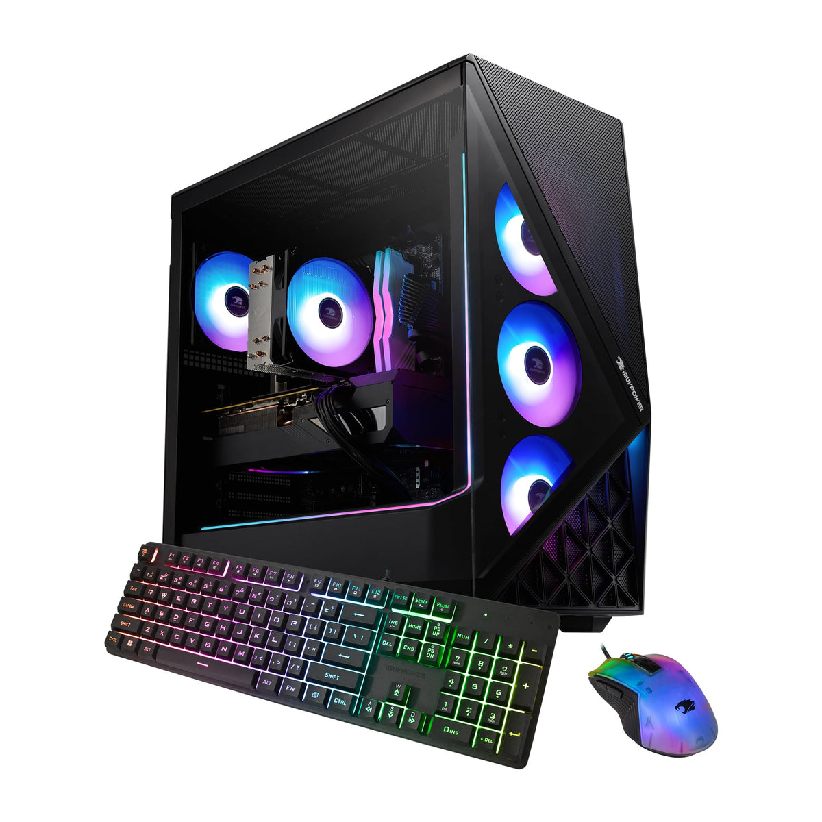 iBUYPOWER Slate Gaming PC Desktop Intel Core Ultra 7 265F CPU, NVIDIA ...