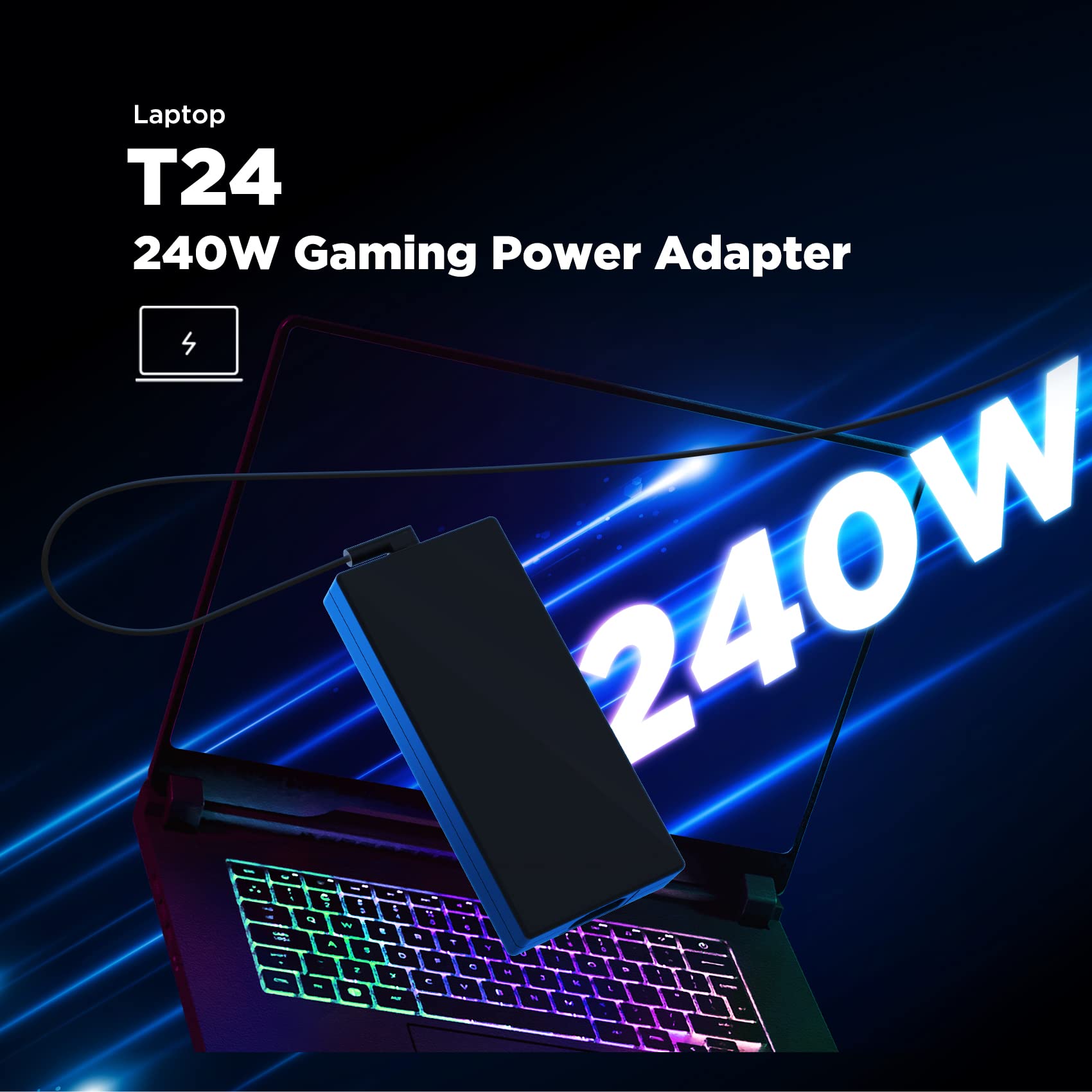 Innergie T24 240W 230W Universal Gaming Laptop Charger Power Adapter For Acer Asus Rog Dell Alienware Hp Lenovo Msi 100 240V Ac