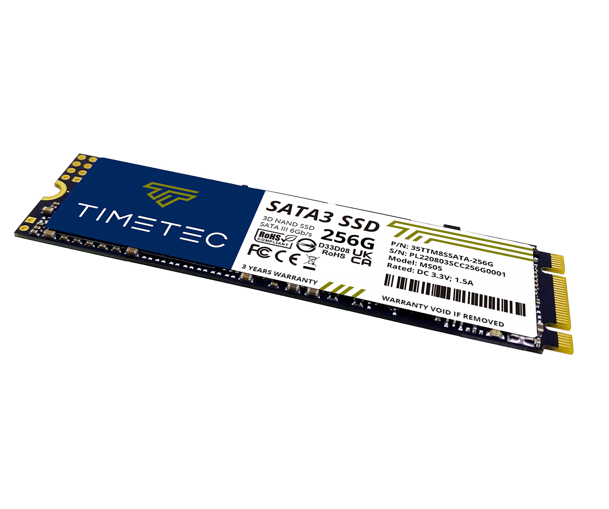Timetec 256Gbx2 (2 Pack) Ssd 3D Nand Tlc Sata Iii 6Gb/S M.2 2280 Ngff 128Tbw Read Speed Up To 550Mb/S Slc Cache Performance Boost Internal Solid State Drive For Pc Computer Laptop And Desktop