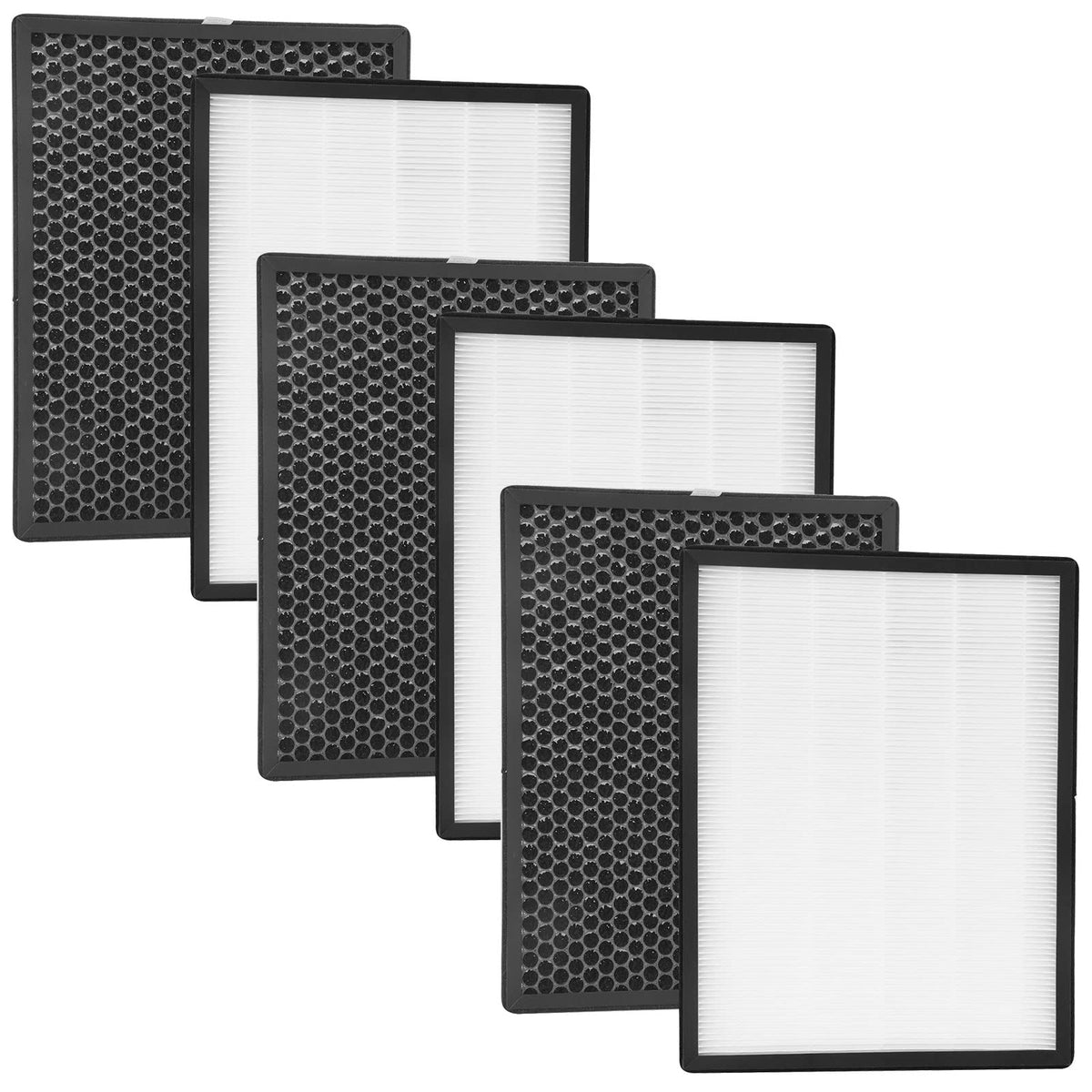 Fcfmy 3 Sets H13 True Hepa Replacement Filter, Compatible With Alexapure Breeze Ap B102 And 3049, Including 3 Hepa Filter And 3