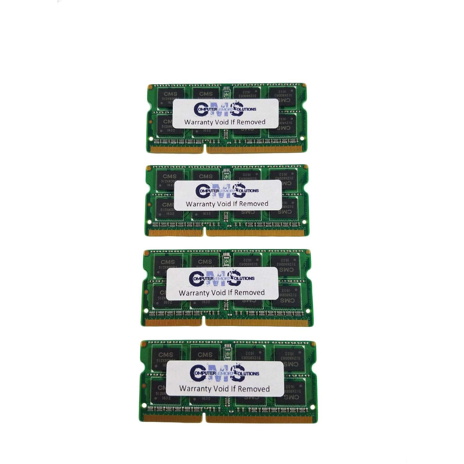 Cms 16Gb (4X4Gb) Ddr3 10600 1333Mhz Non Ecc Sodimm Memory Ram Upgrade Compatible With Asus/Asmobile G73Jw A1, G73Jw, G73Sw Noteb
