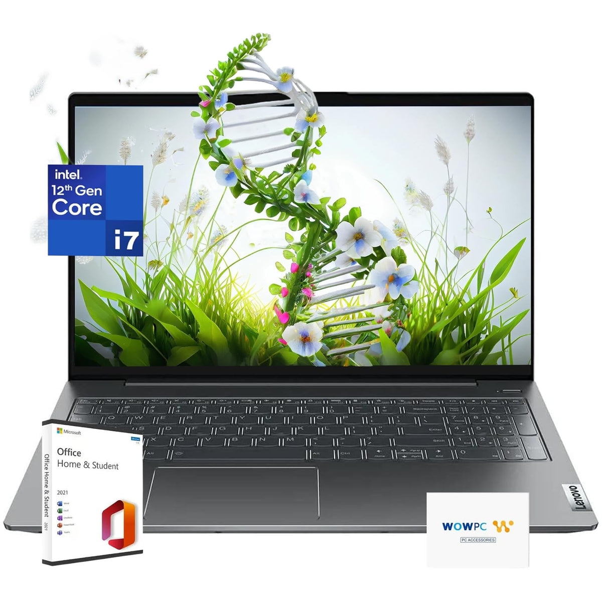 Lenovo Ideapad Laptop, Intel I7 1255U Processor, 15.6 Fhd Ips Anti Glare Screen, 40Gb Ram, 1Tb Pcie Ssd, Backlit Keyboard, Sd Ca